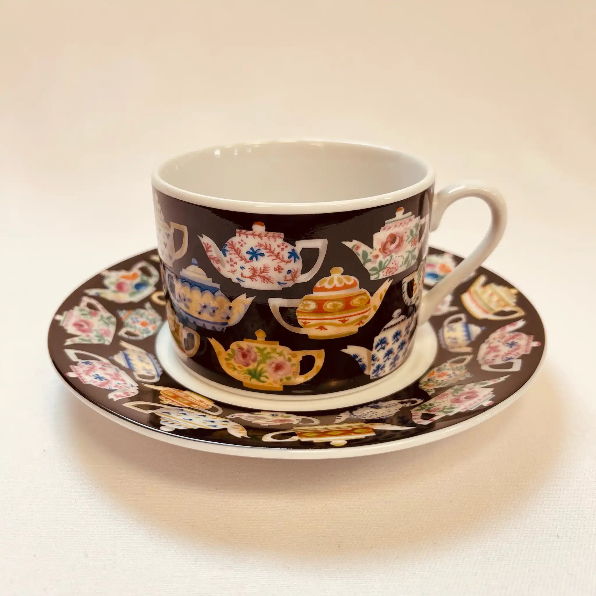 【ビンテージ】 カップ＆ソーサー / J. Luber / Designed by Pat Albeck / 1980年 / イギリス