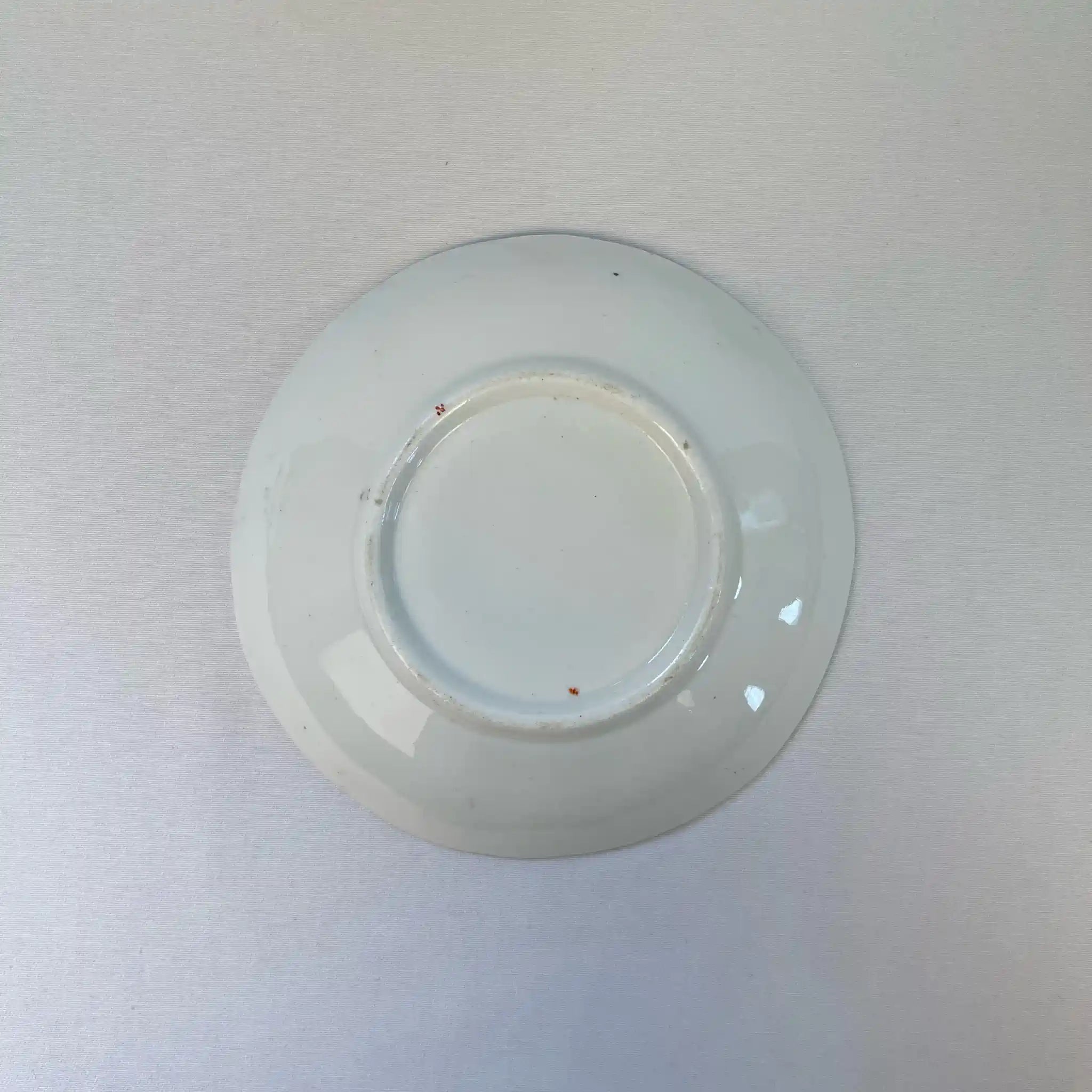 【アンティーク】 ソーサー / ビクトリアン様式 / 19世紀 / イギリス / Famille Rose(ファミーユ・ローズ)モチーフ