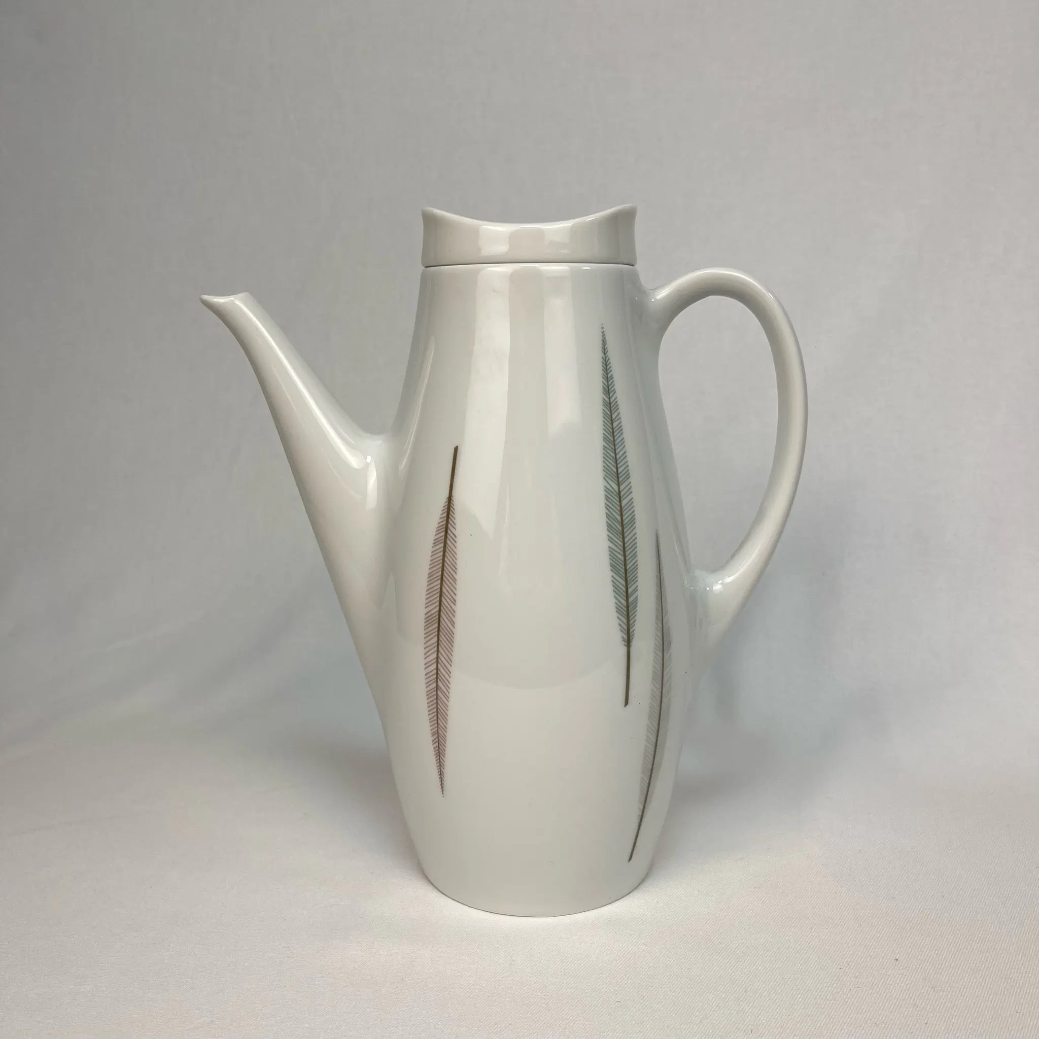 【アンティーク】 ティーポット / Rosenthal(ローゼンタール) / Thomas(トーマス) " Constanze " / 1970年前後 / 陶器 / ドイツ / ミッドセンチュリー, シグヴァルド・ベルナドッテ