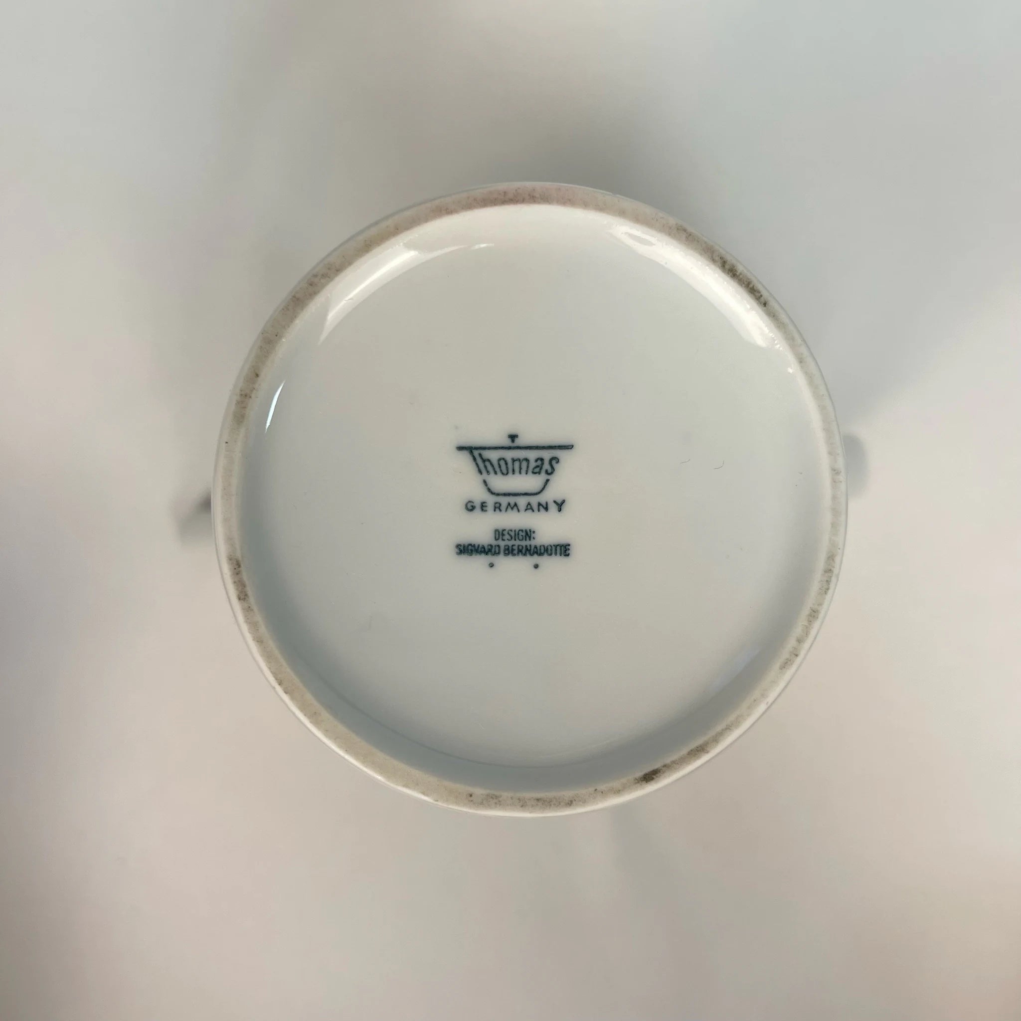 【アンティーク】 ティーポット / Rosenthal(ローゼンタール) / Thomas(トーマス) " Constanze " / 1970年前後 / 陶器 / ドイツ / ミッドセンチュリー, シグヴァルド・ベルナドッテ