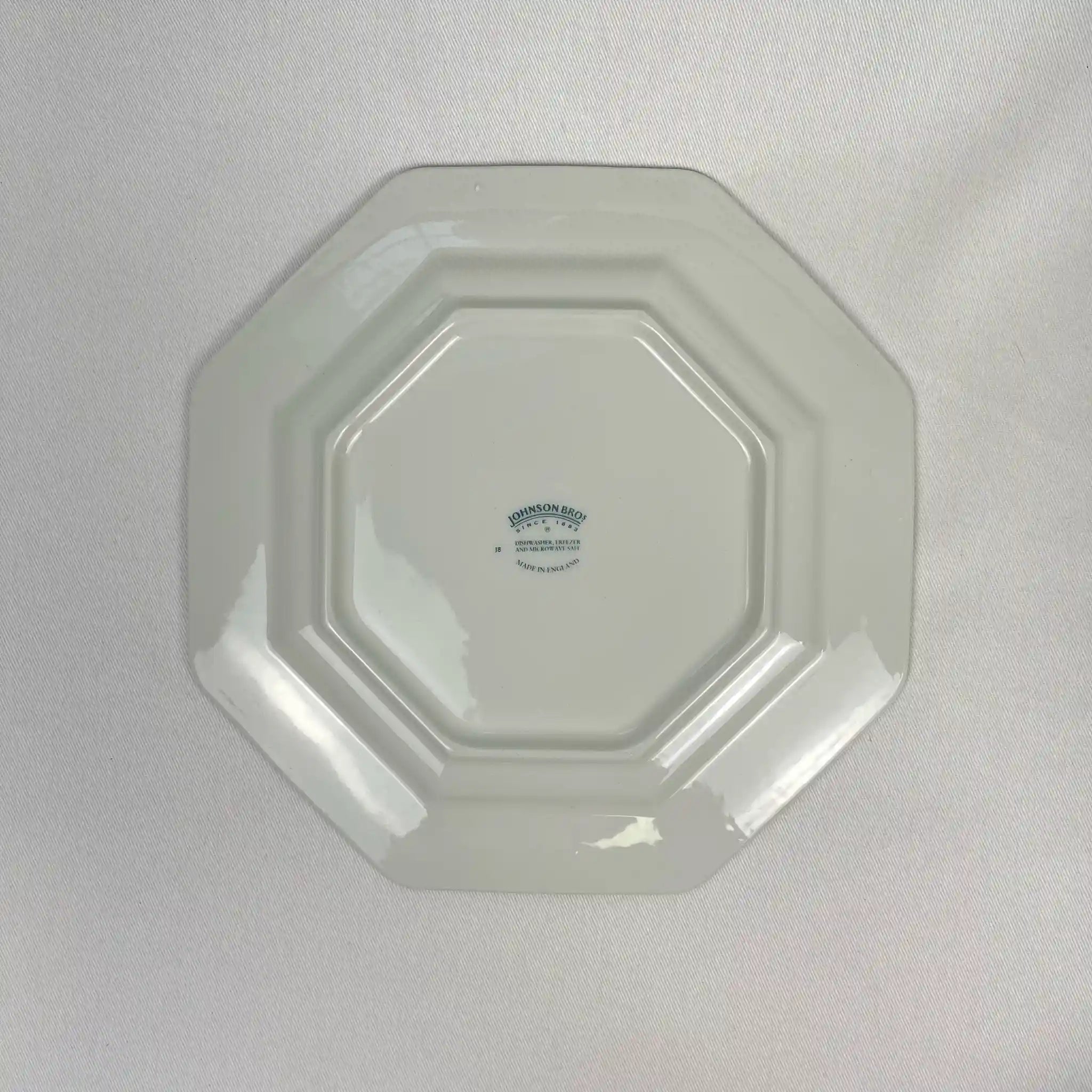 【アンティーク】 オクタゴナルプレート(皿) / JOHNSON BRO(ジョンソンブラザーズ） / エターナルボー / イギリス / 未使用