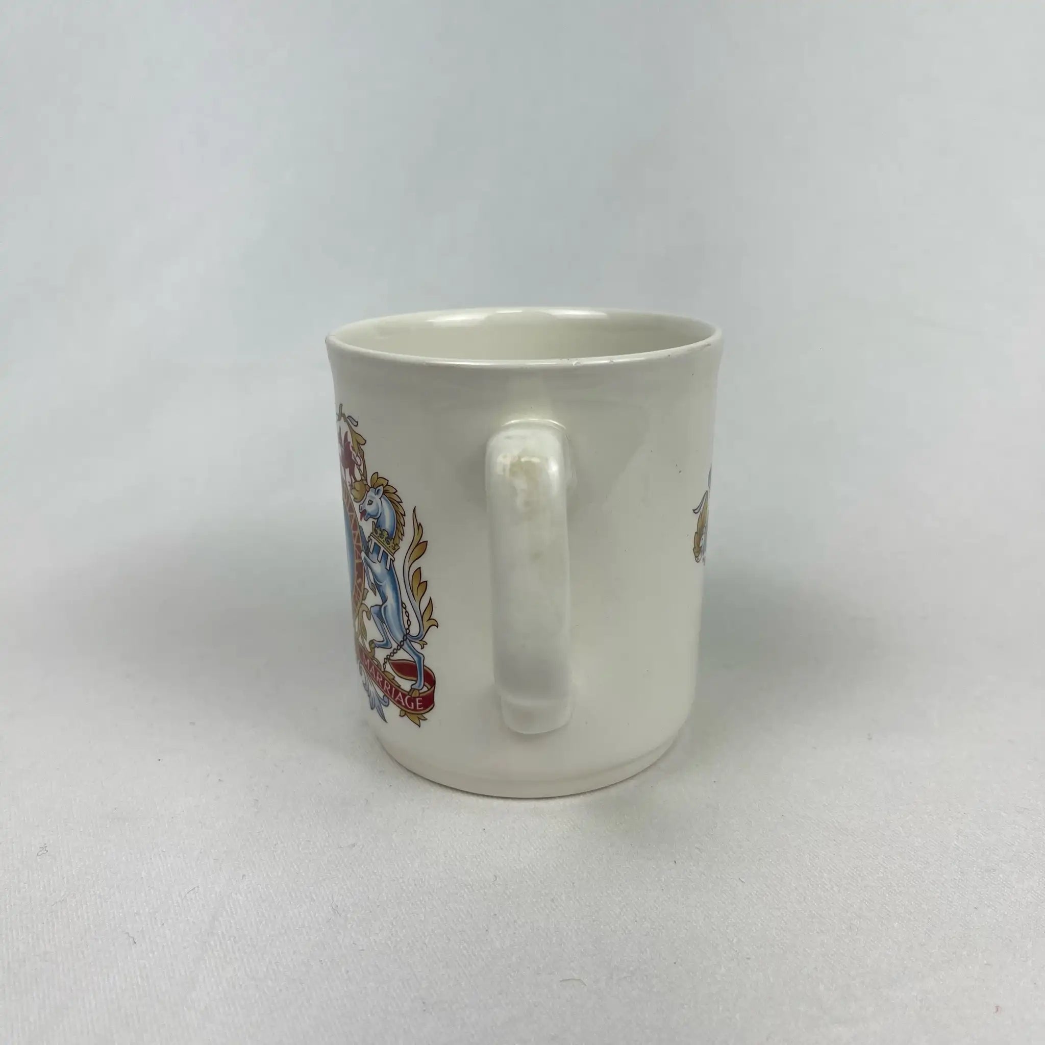 【ビンテージ】 マグカップ / チャールズ皇太子＆ダイアナ妃ウエディング記念 / イギリス