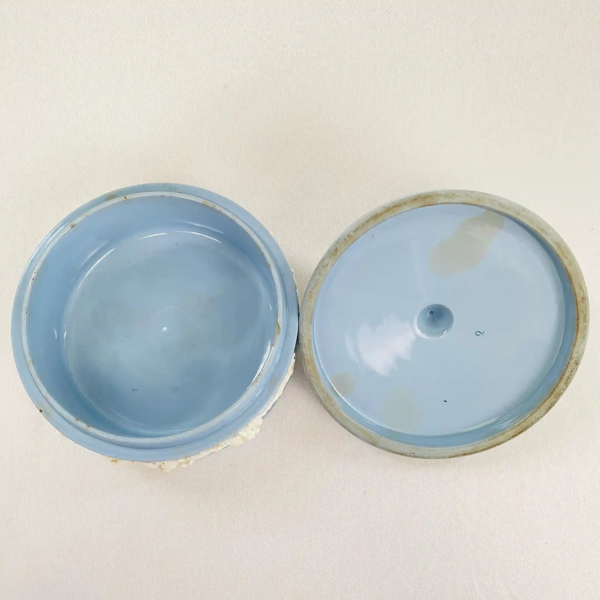 【リユース】 小物入れ / WEDGEWOOD(ウェッジウッド) / Embossed Queens Ware(エンボスド・クイーンズウェア)