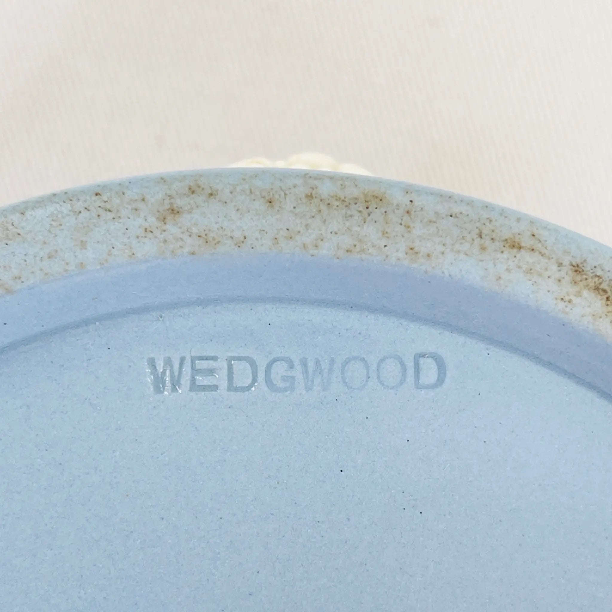 【リユース】 小物入れ / WEDGEWOOD(ウェッジウッド) / Embossed Queens Ware(エンボスド・クイーンズウェア)