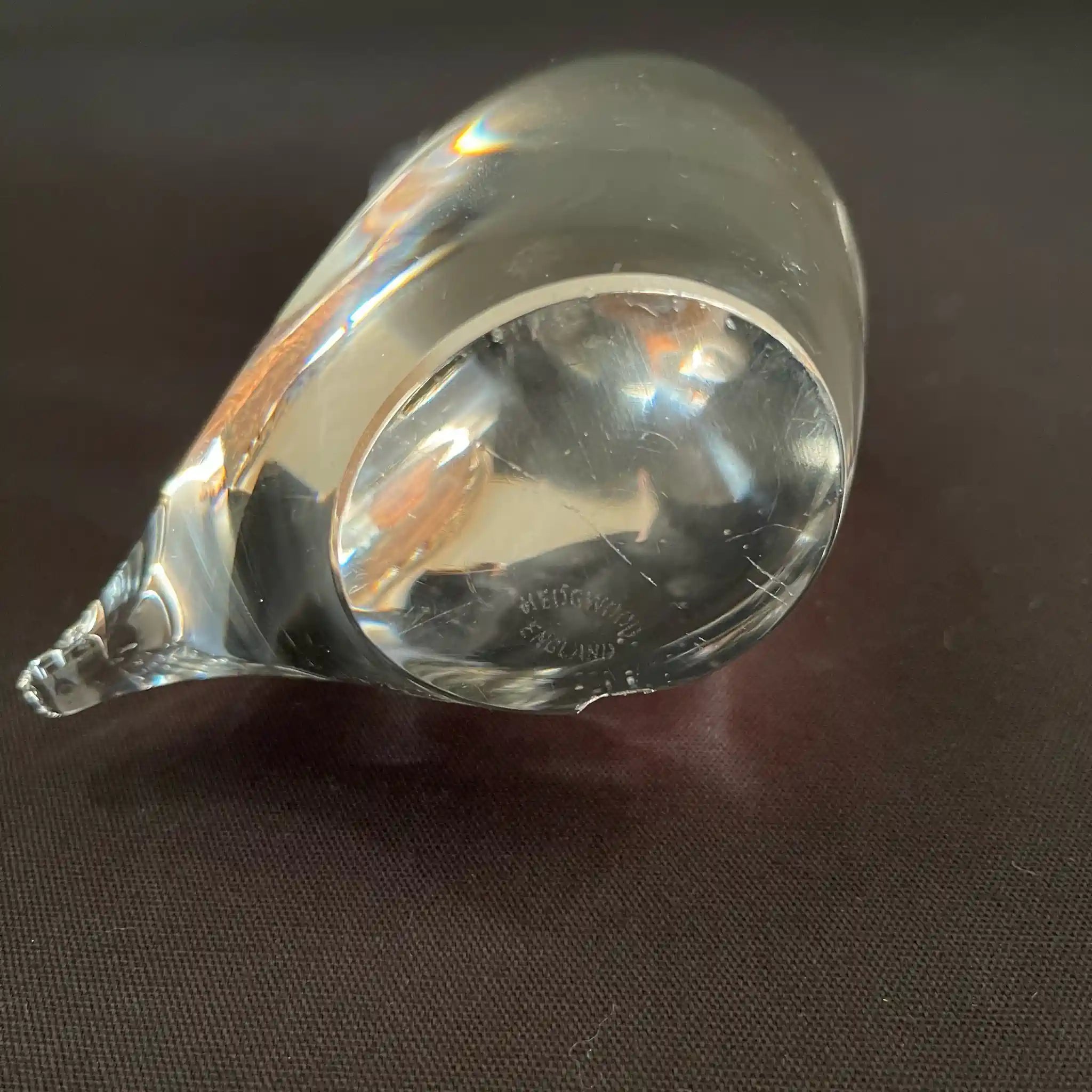 [Vintage] Vintage glass object / Wedgewood / Duck / England