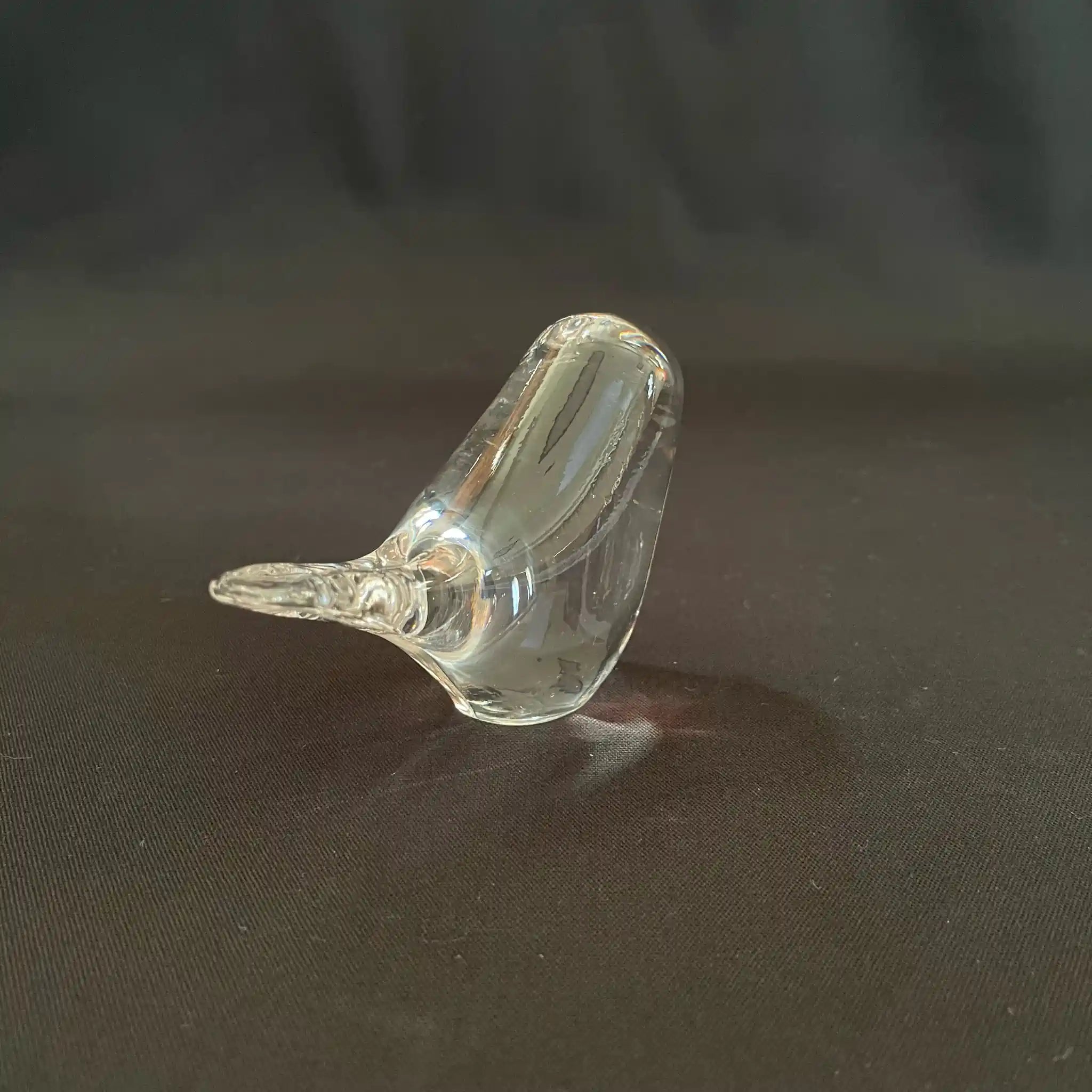 [Vintage] Vintage glass object / Wedgewood / Little bird / England
