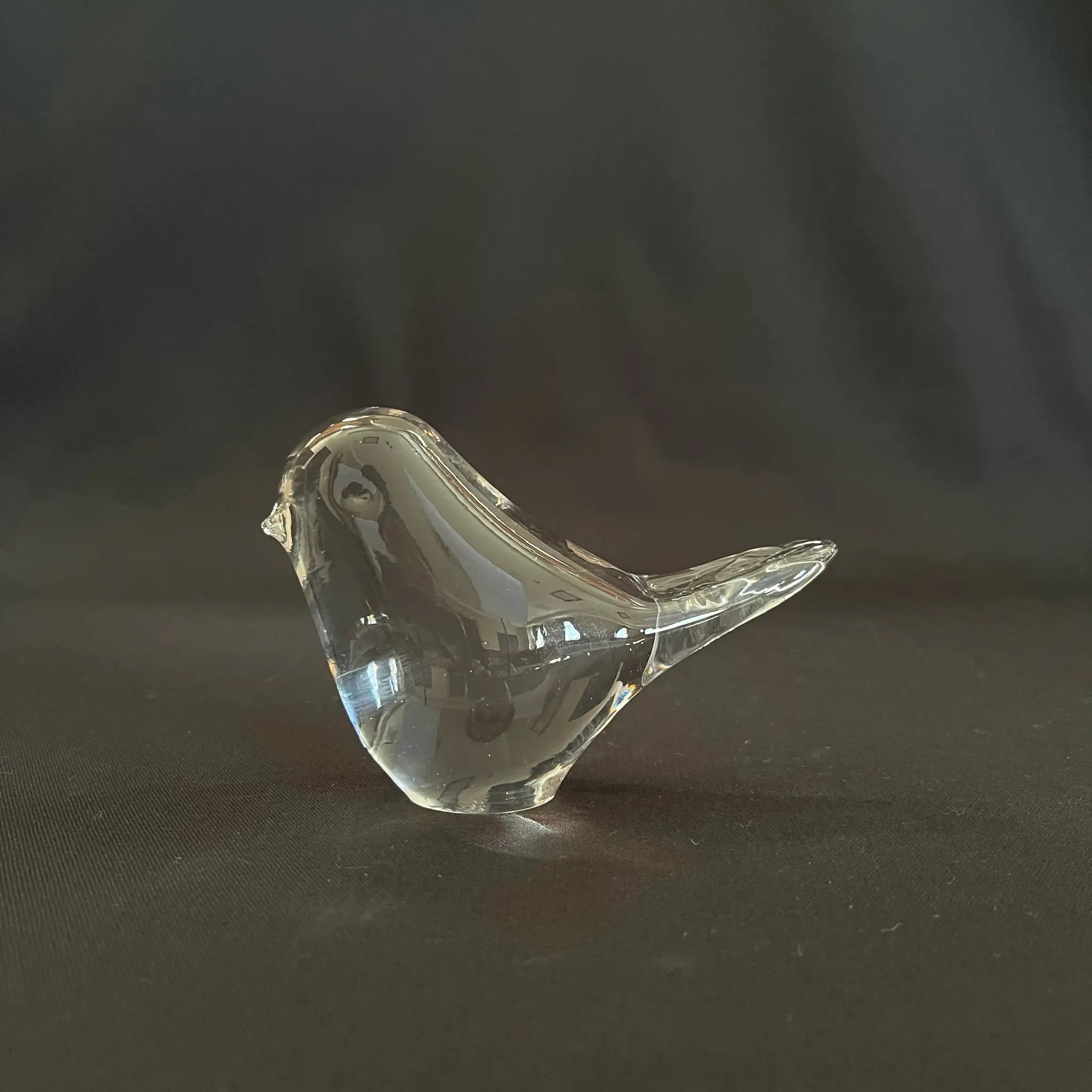 [Vintage] Vintage glass object / Wedgewood / Little bird / England
