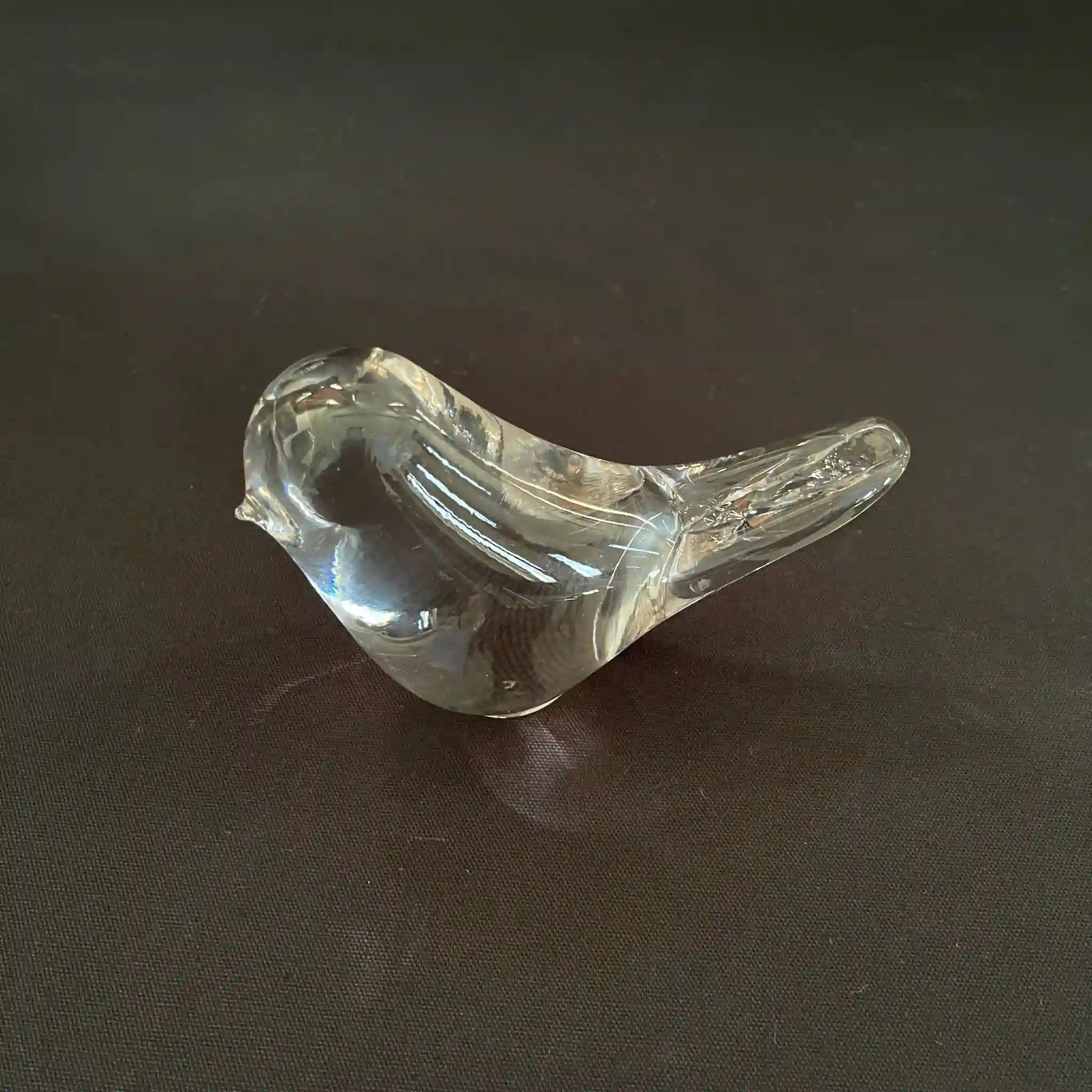 [Vintage] Vintage glass object / Wedgewood / Little bird / England