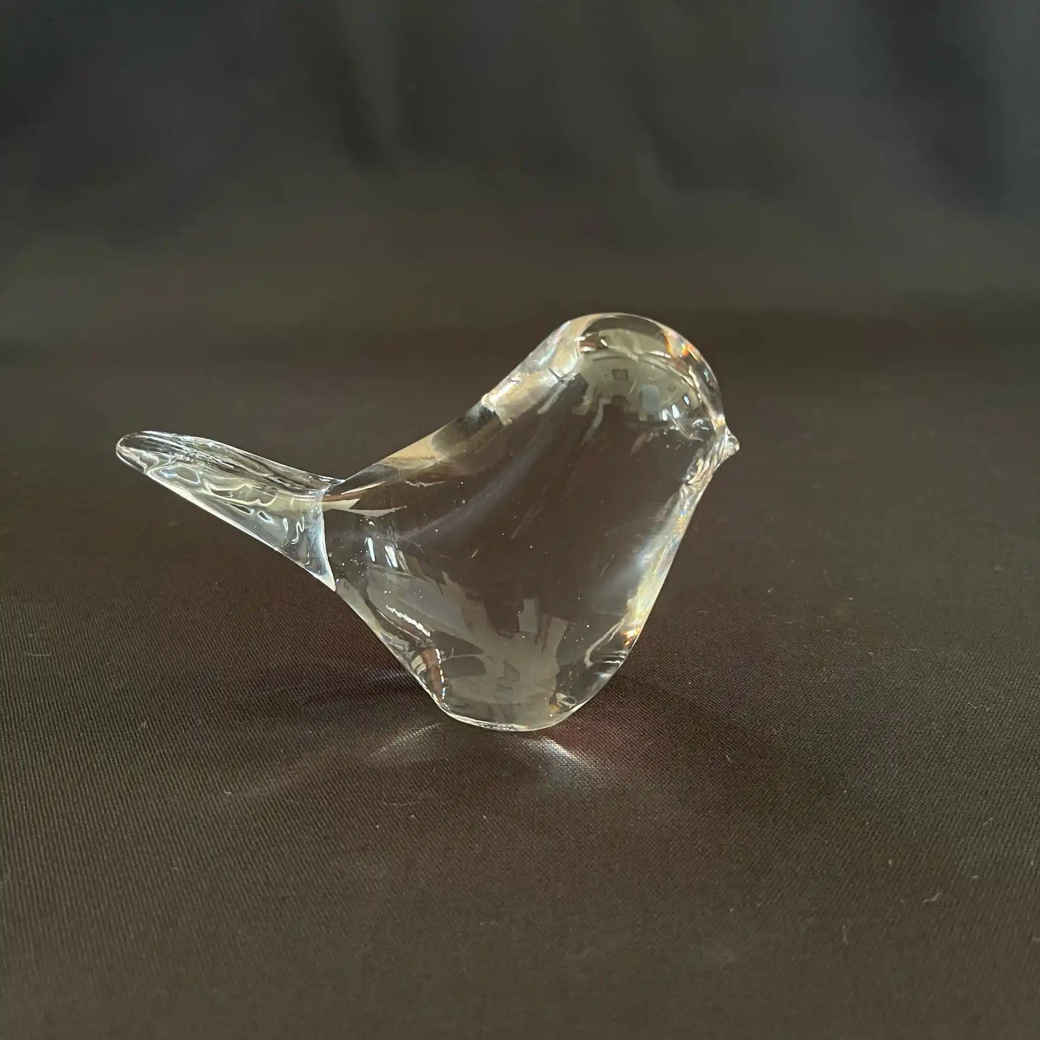 [Vintage] Vintage glass object / Wedgewood / Little bird / England