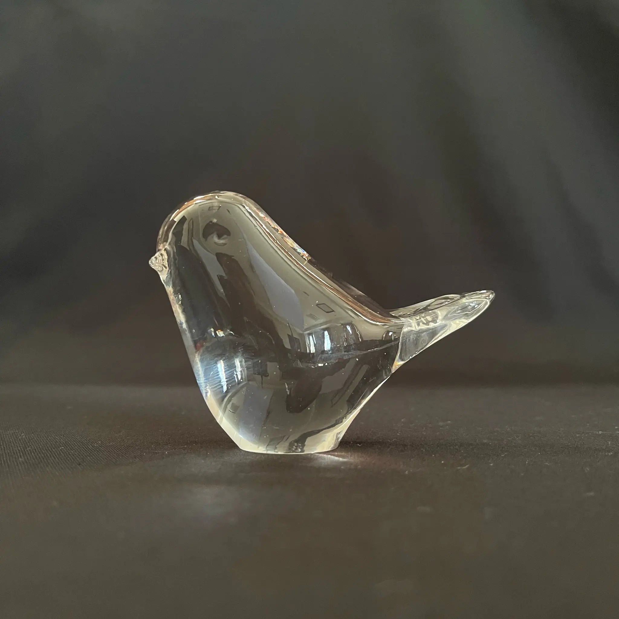 [Vintage] Vintage glass object / Wedgewood / Little bird / England