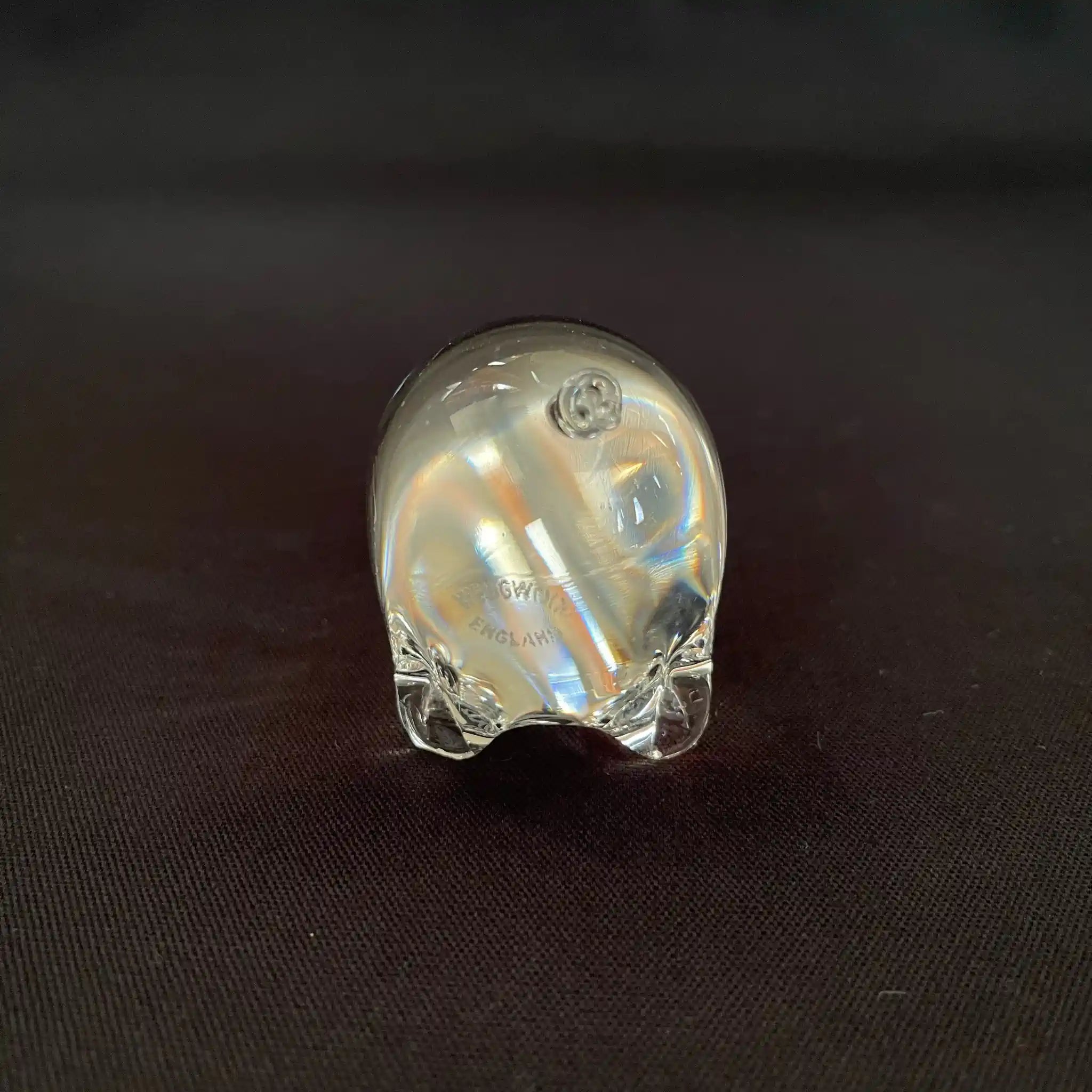 [Vintage] Vintage glass object / Wedgewood / Pig / England