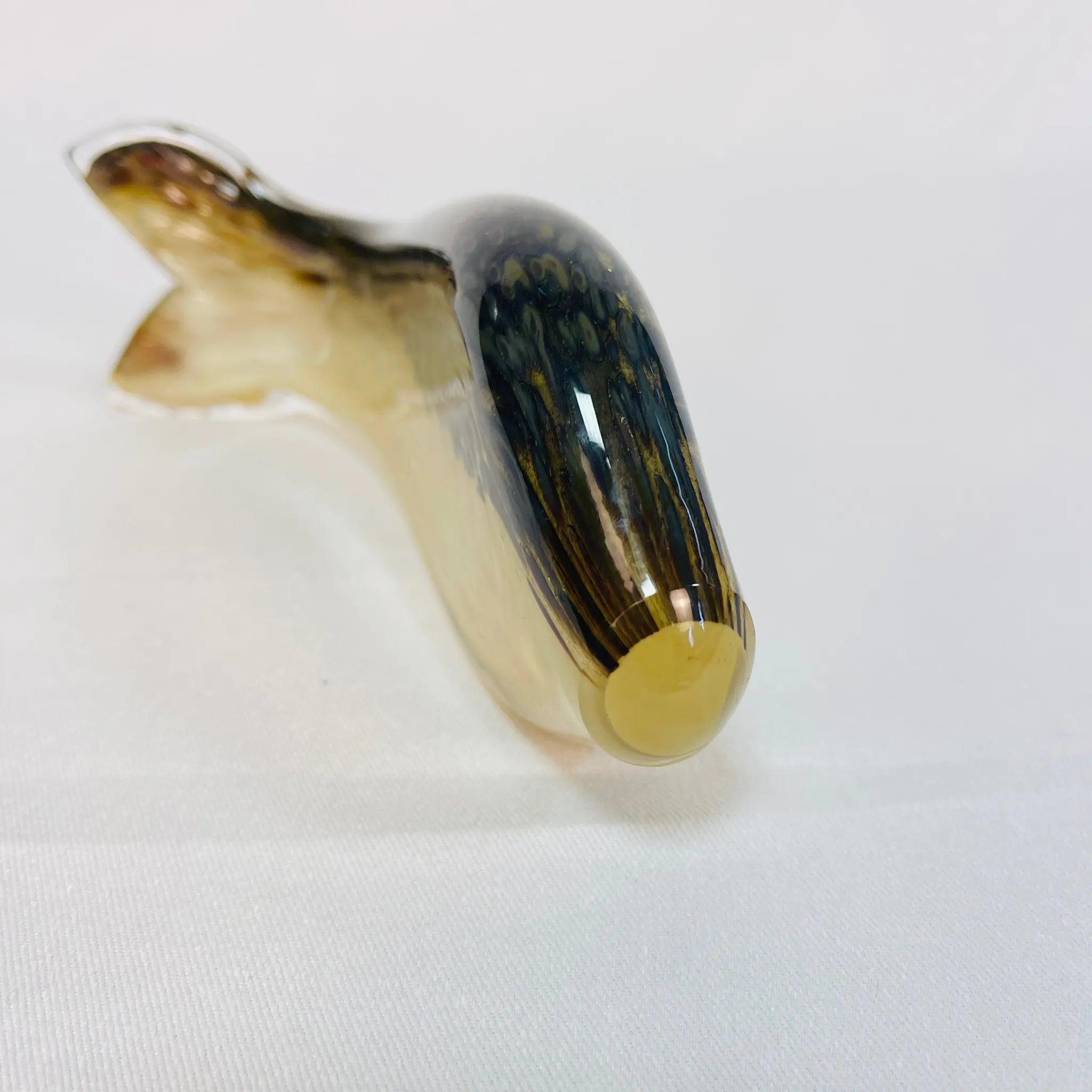 [Vintage] Vintage glass object / Wedgewood / Fish / England