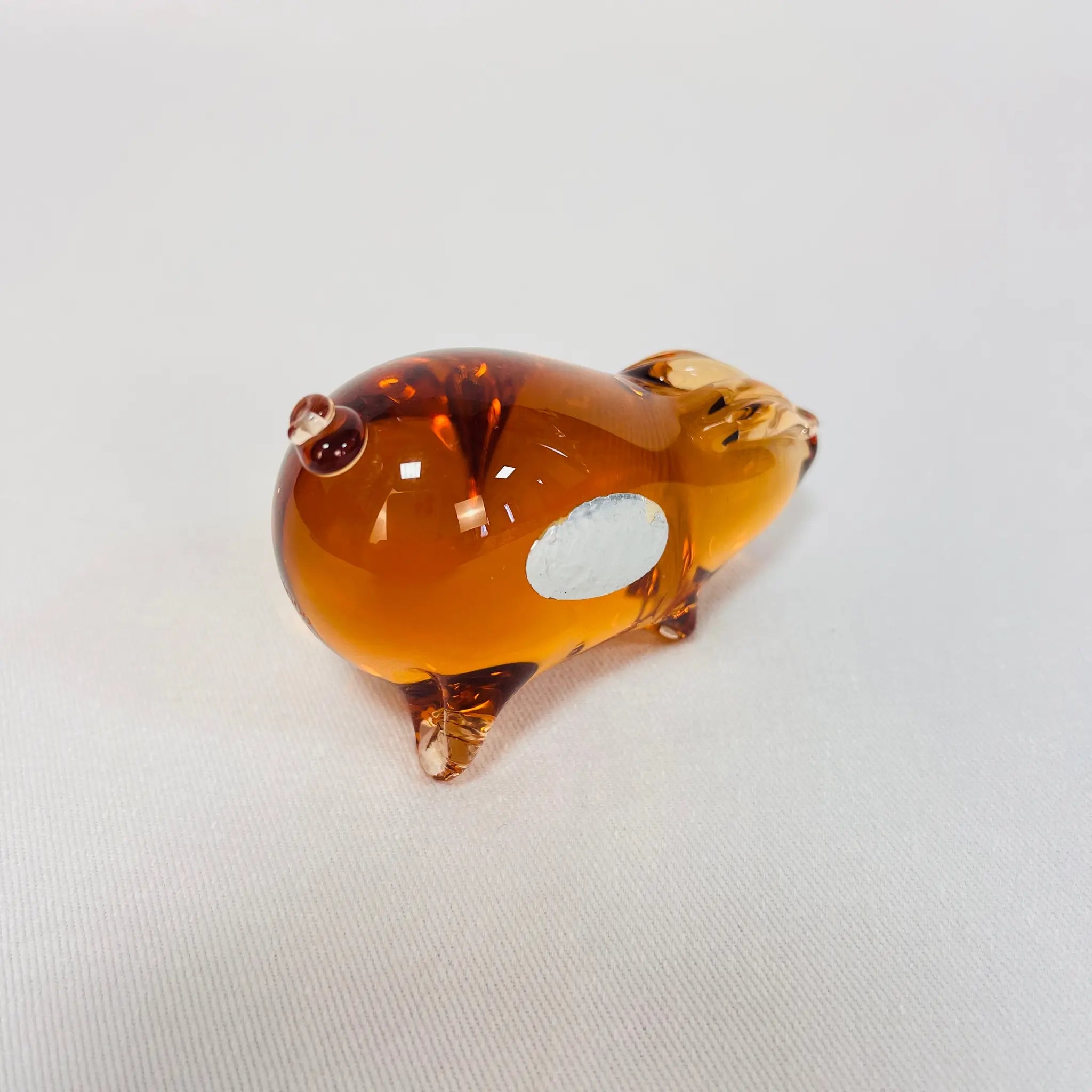 [Vintage] Vintage glass object / Wedgewood / Pig / England