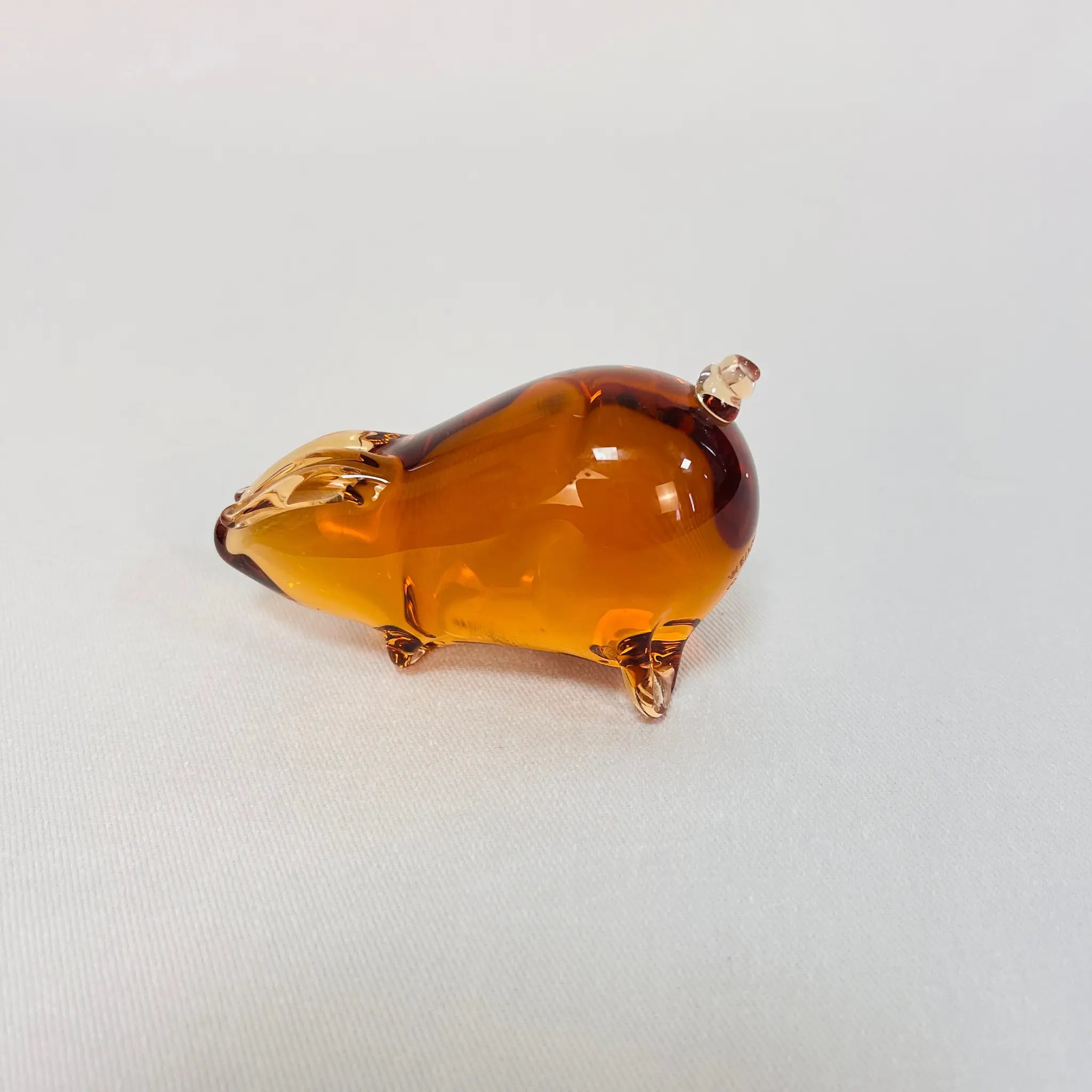 [Vintage] Vintage glass object / Wedgewood / Pig / England