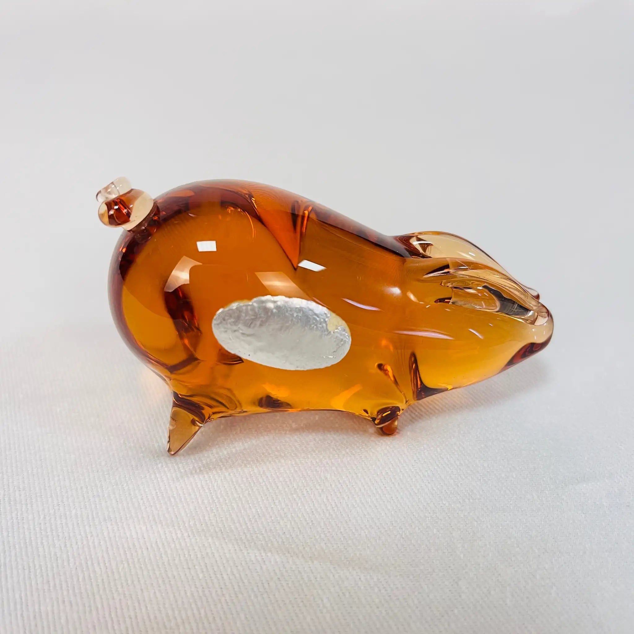 [Vintage] Vintage glass object / Wedgewood / Pig / England