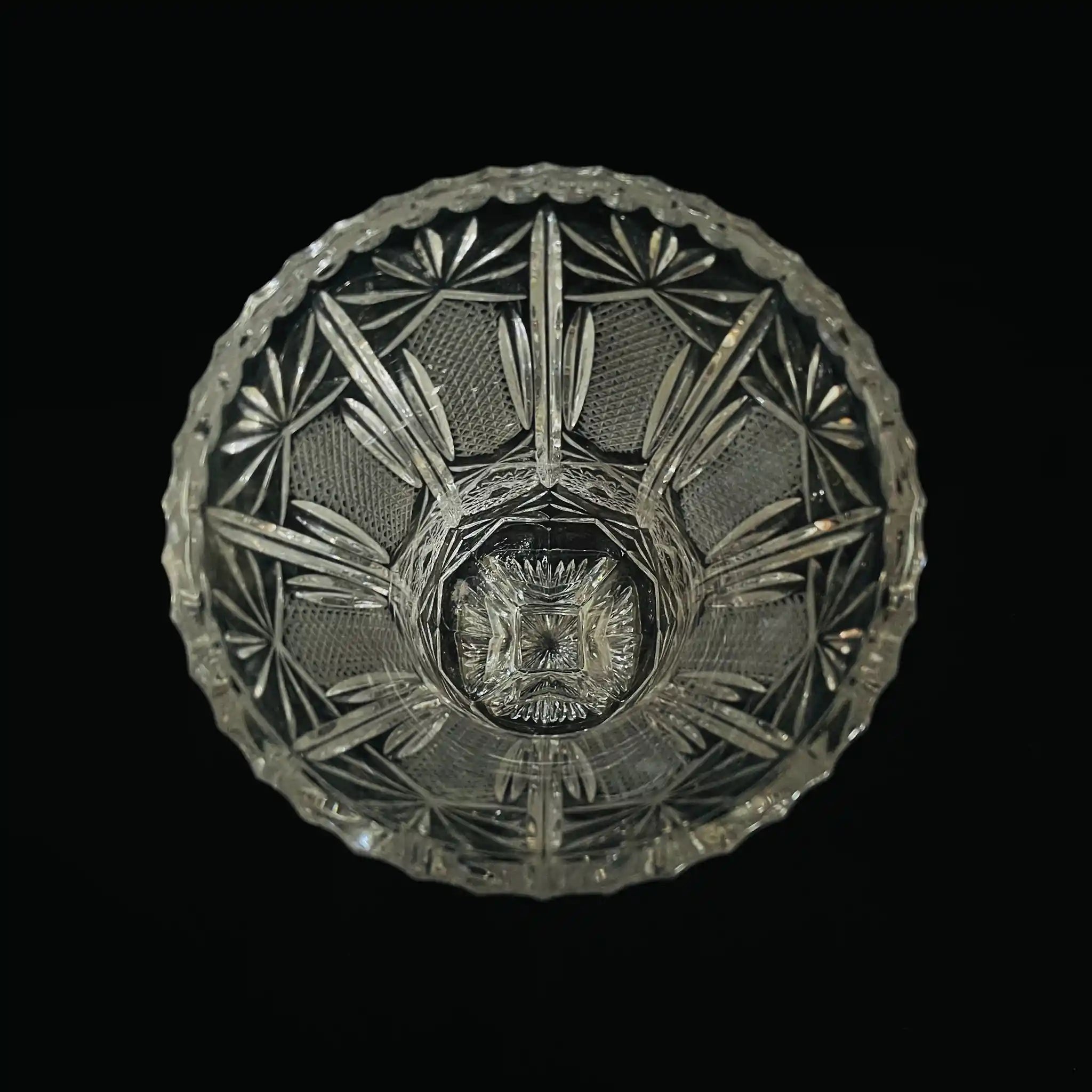 【アンティーク】 フラワーベース / ガラス