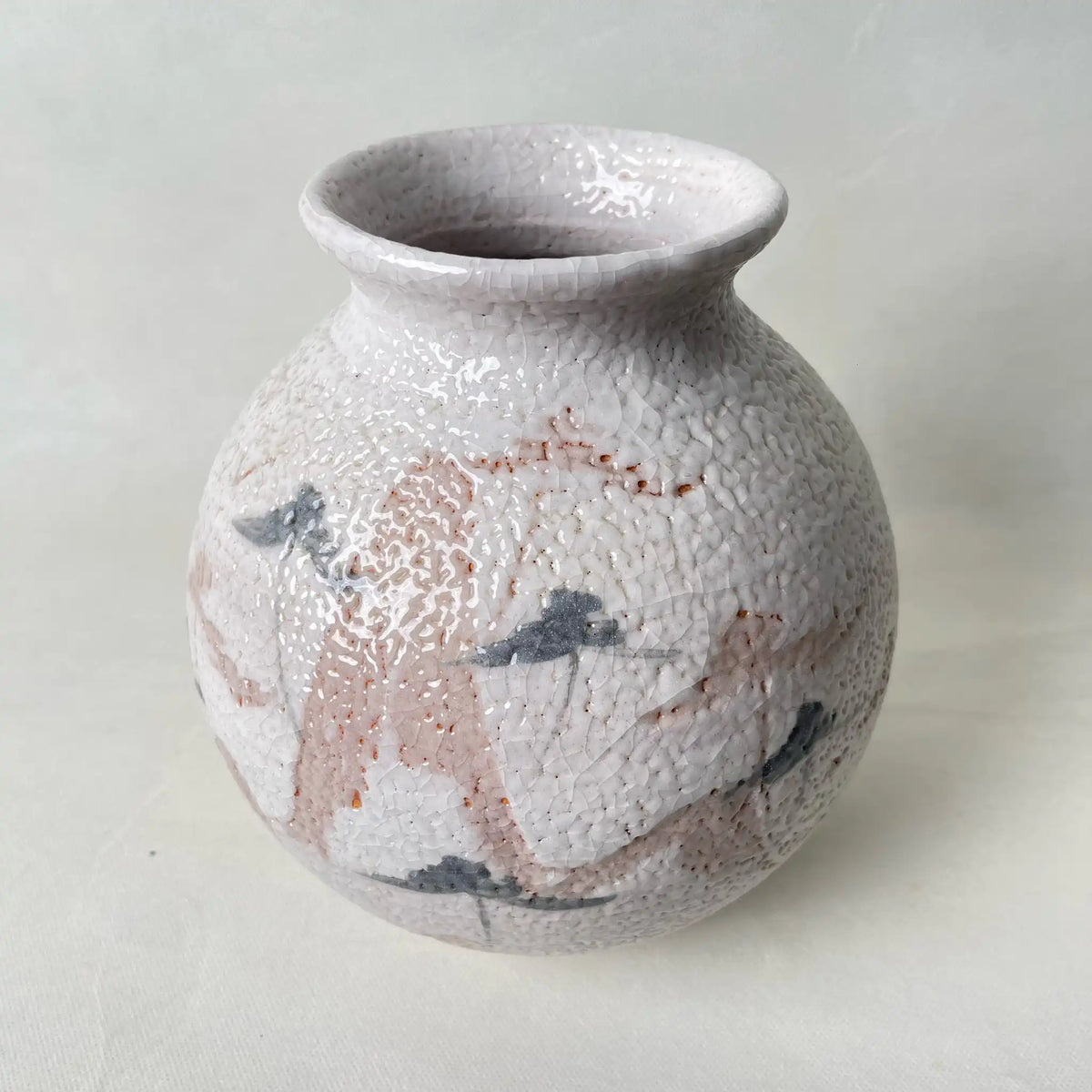 桔梗屋窯 桑原小三郎 作 / 花瓶(フラワーベース) / 陶器 / 日本 / 和風