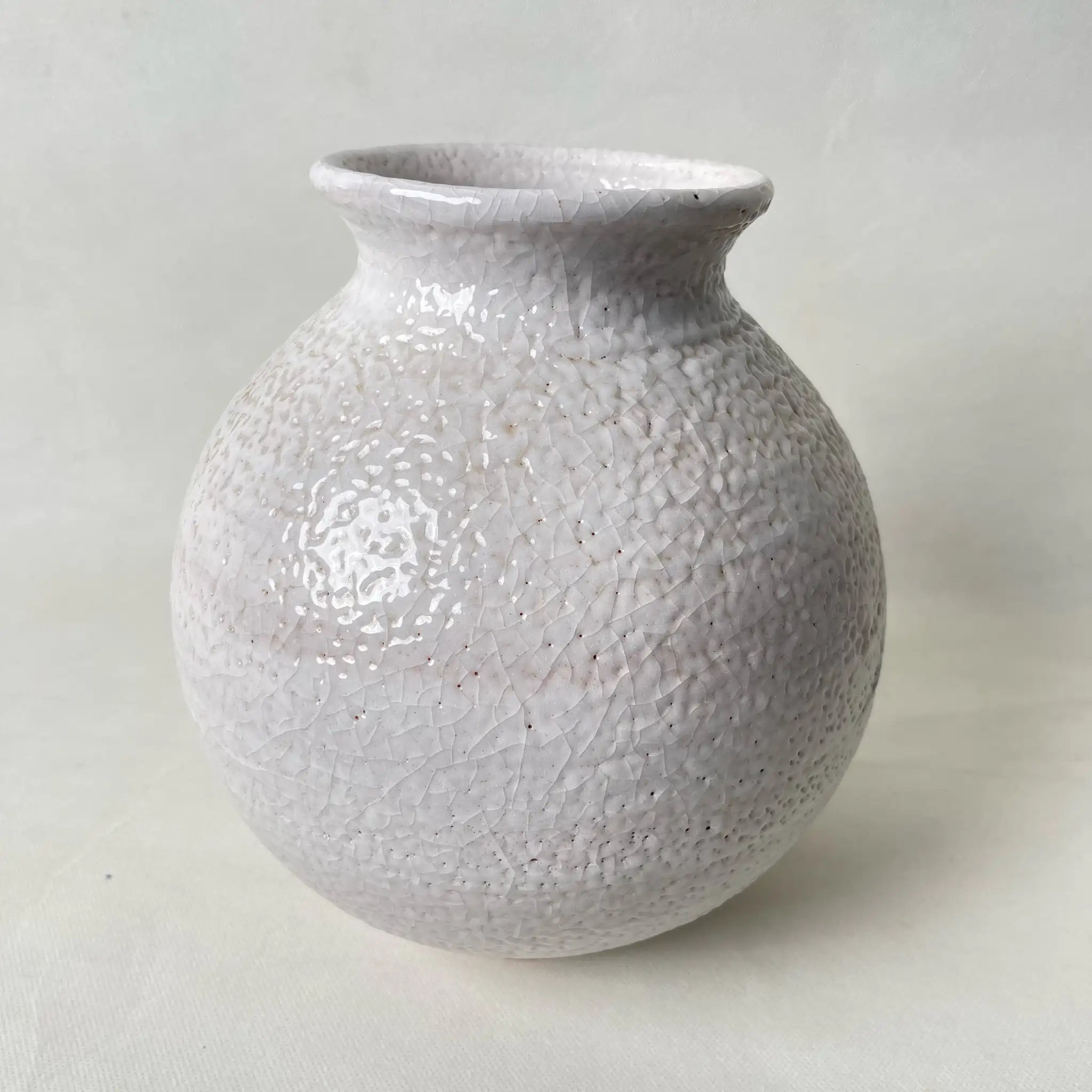【リユース】 花瓶(フラワーベース) / 桔梗屋窯　桑原小三郎 作 / 陶器 / 日本
