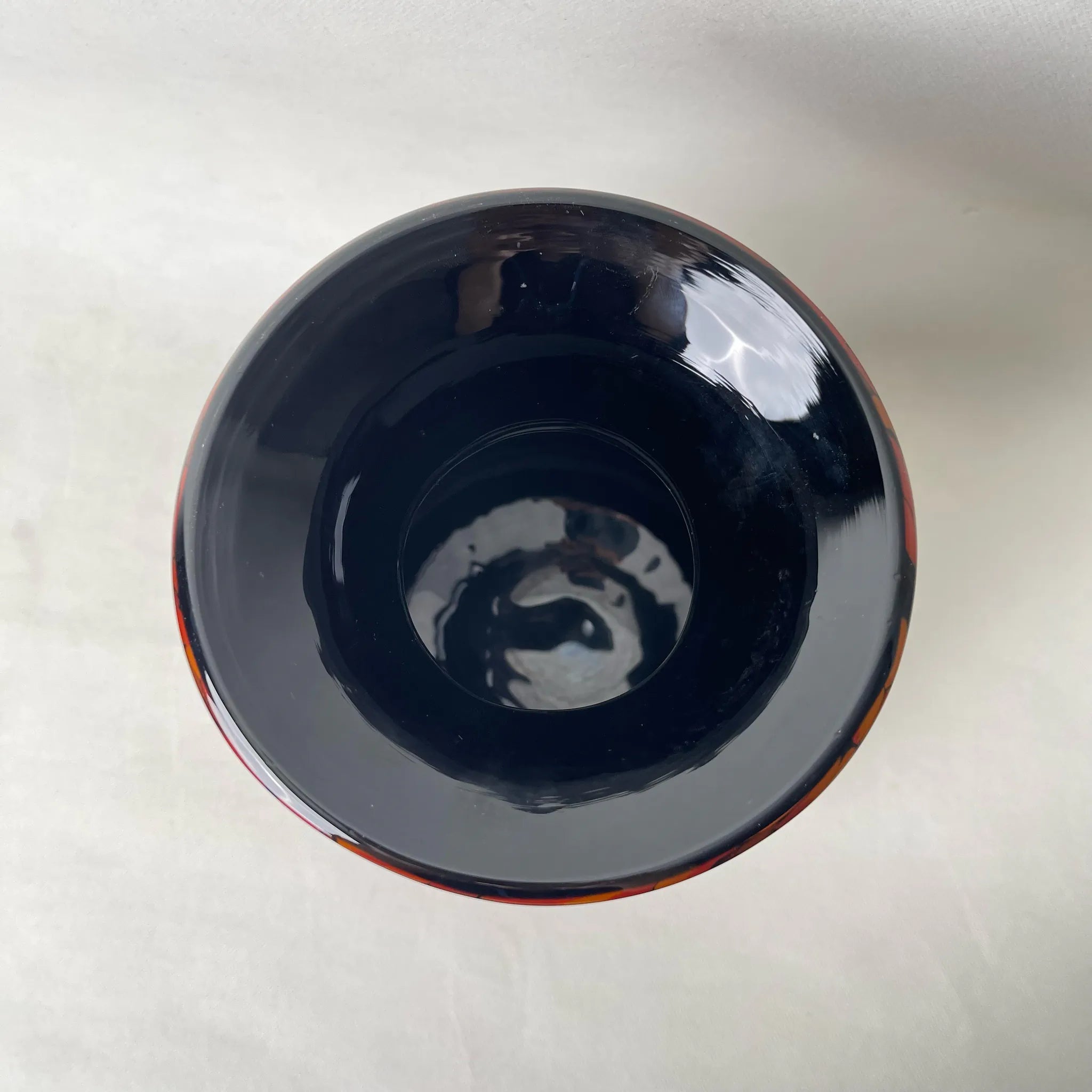 【リユース】 花瓶(フラワーベース) / 岩津硝子 / 陶器 / 日本 / ハンドメイド