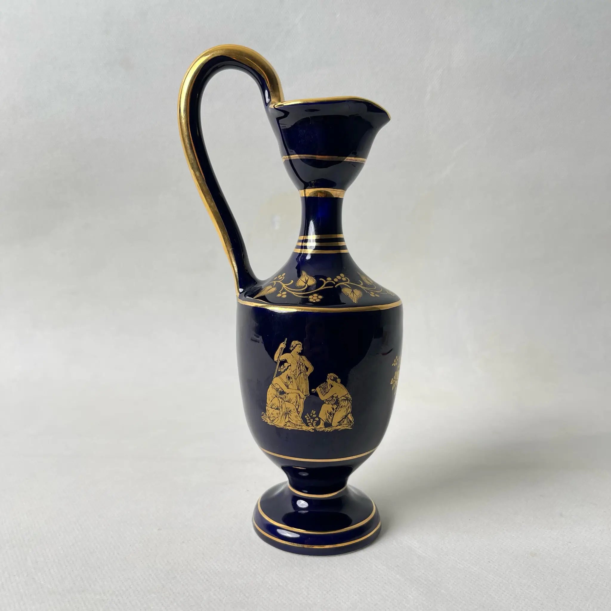 Vintage Flower Vase / NASSOS KERAMIK / Ceramic / Greek / Handmade