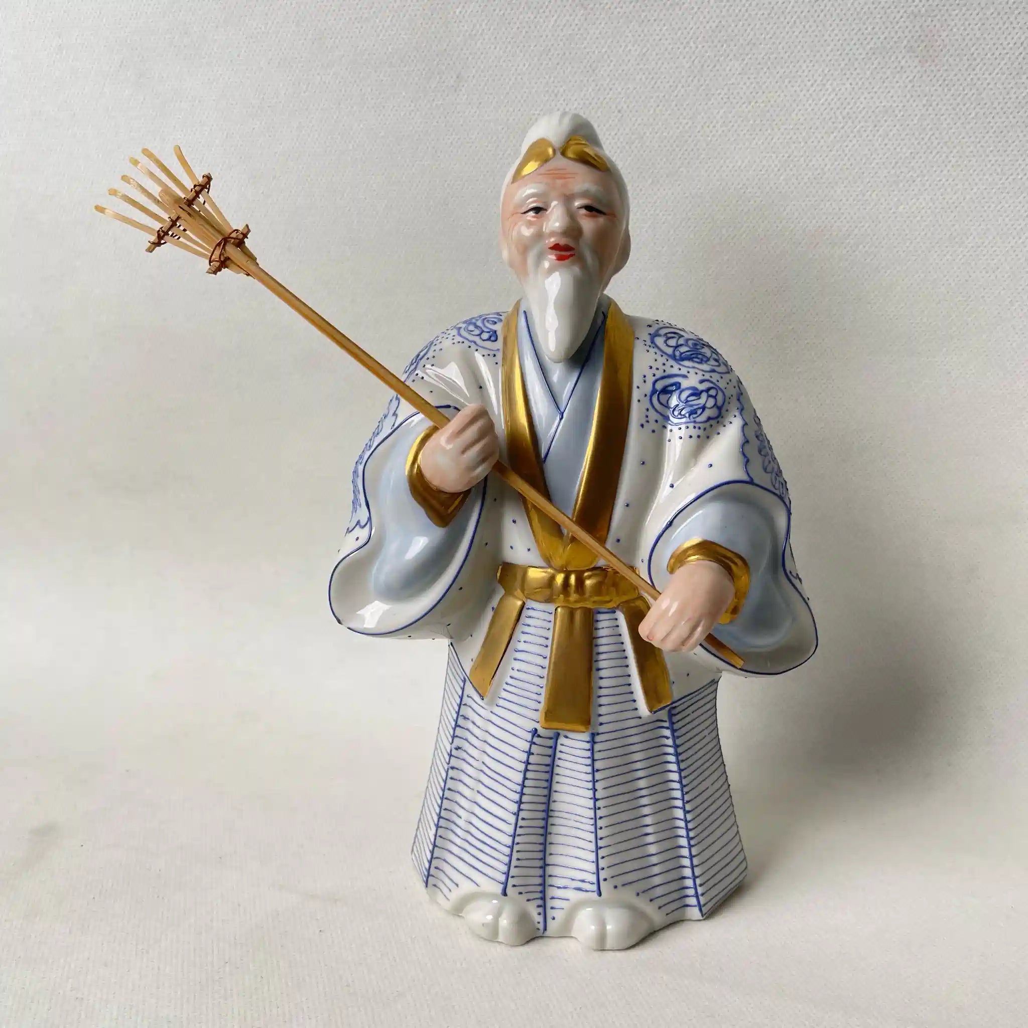 【リユース】 高砂人形 / 陶幸窯 / 九谷焼 / 陶磁器 / 日本 / 箱付き