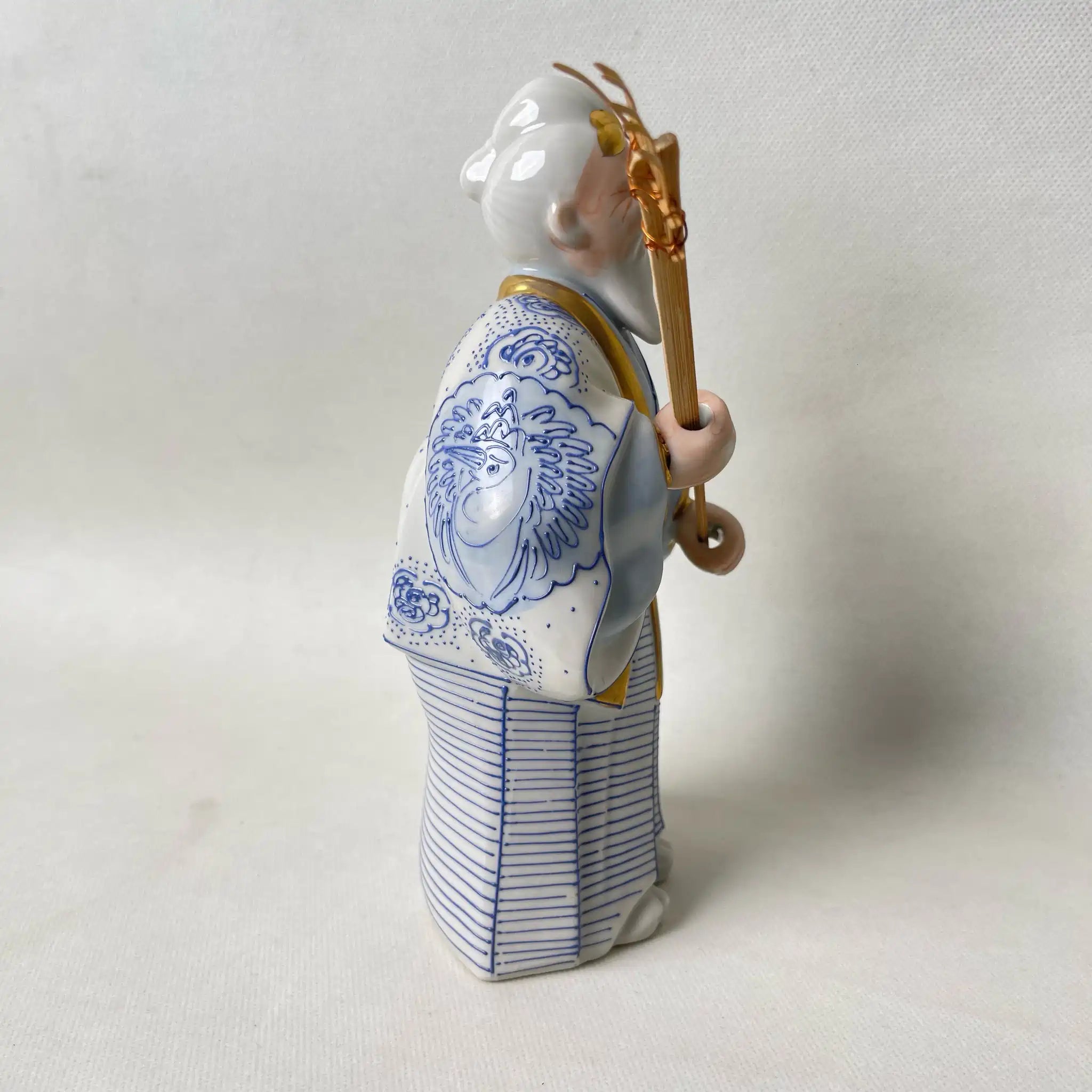【リユース】 高砂人形 / 陶幸窯 / 九谷焼 / 陶磁器 / 日本 / 箱付き