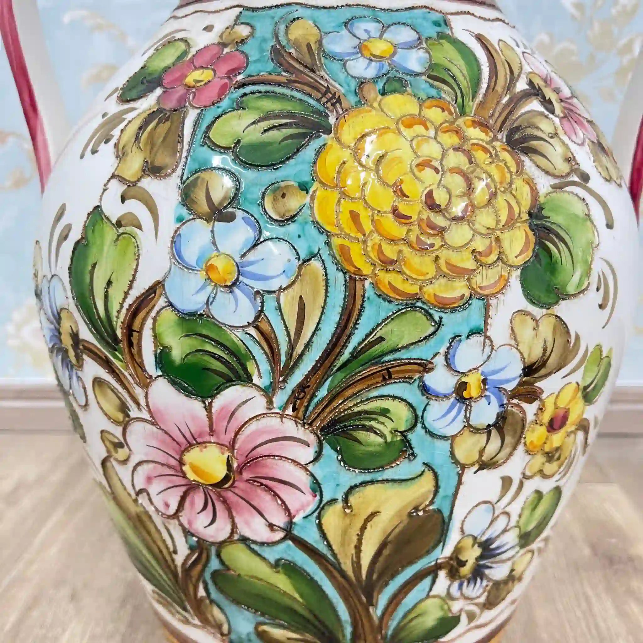 イタリア製フラワーベース 花瓶 made in Italy イタリアのヴィンテージ花瓶 - Etsy 日本