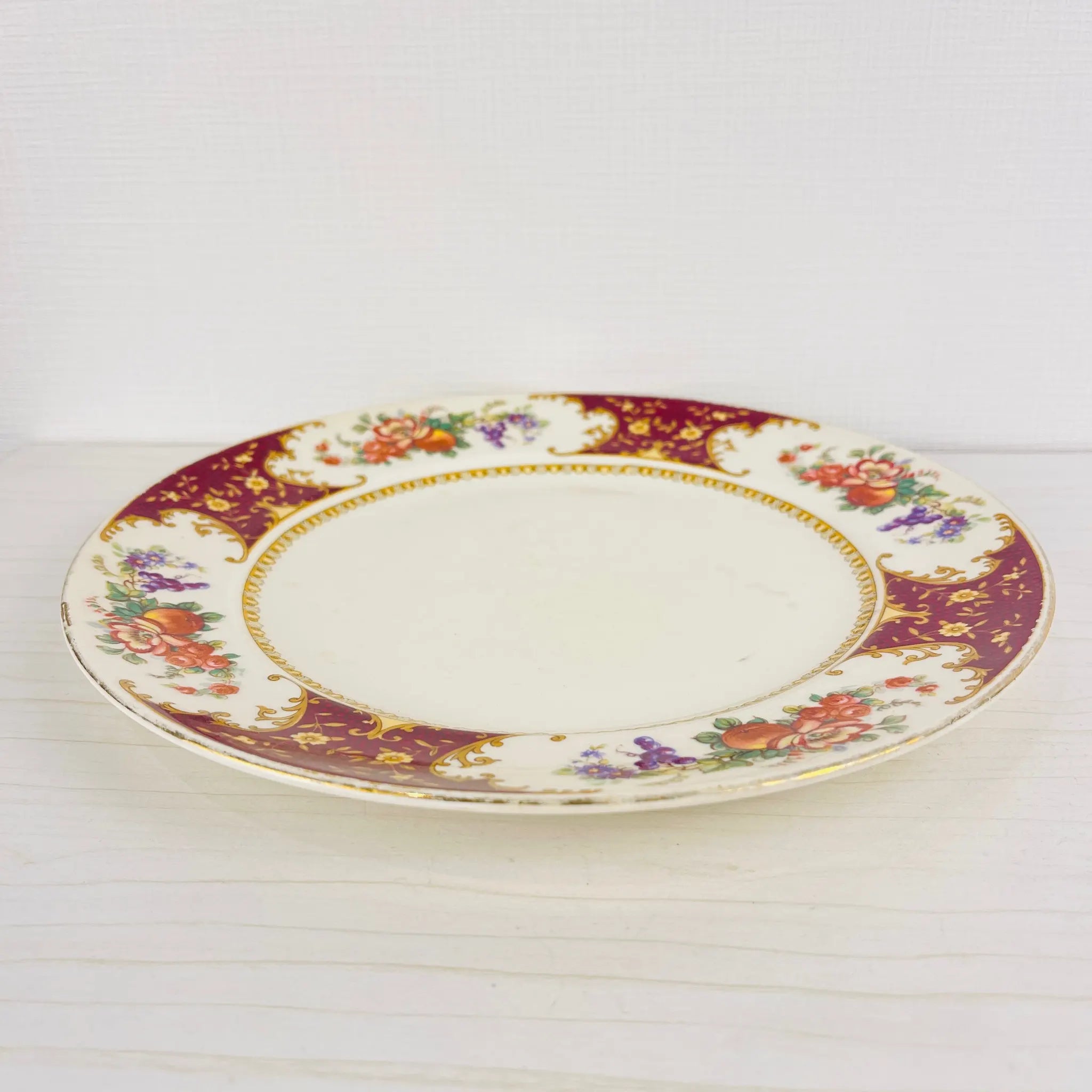 Vintage Plate / Sampson Bridgwood &amp; Son / Directly Imported from the UK