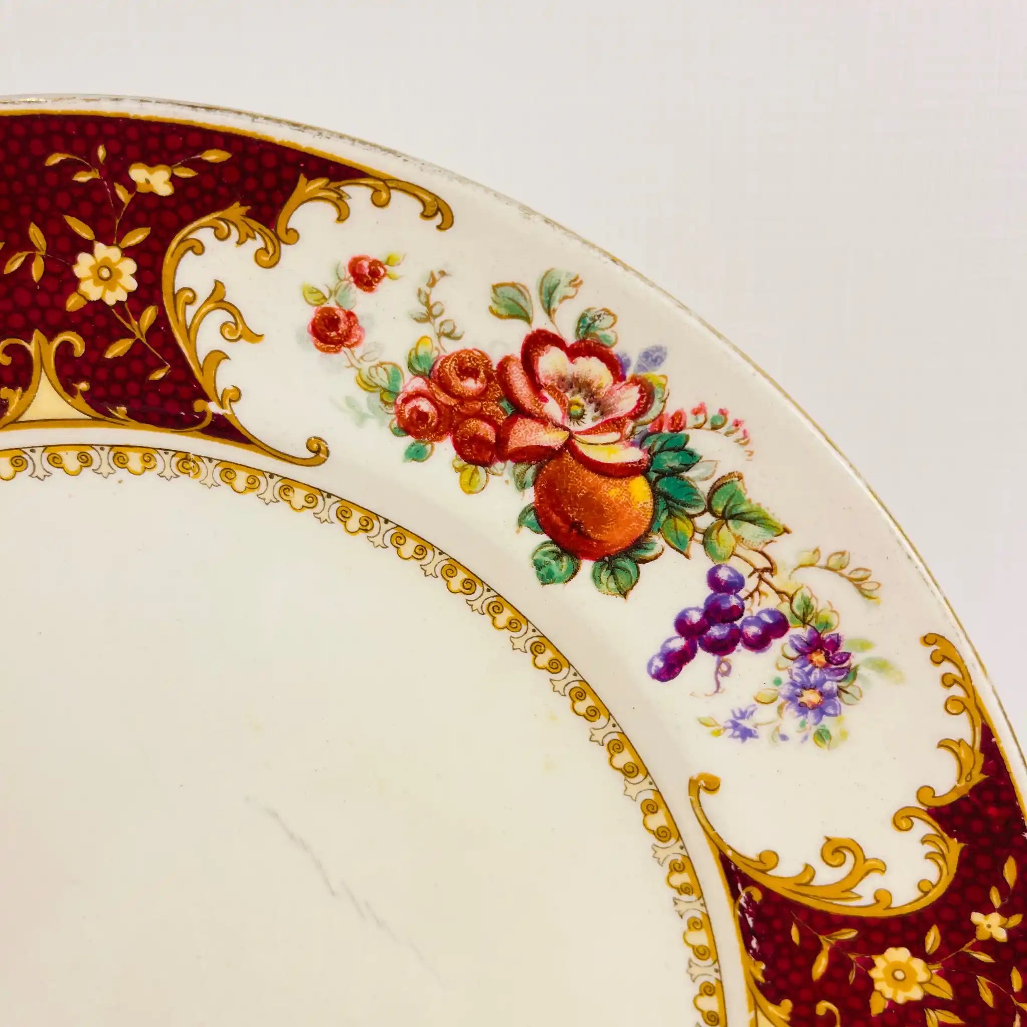 Vintage Plate / Sampson Bridgwood &amp; Son / UK