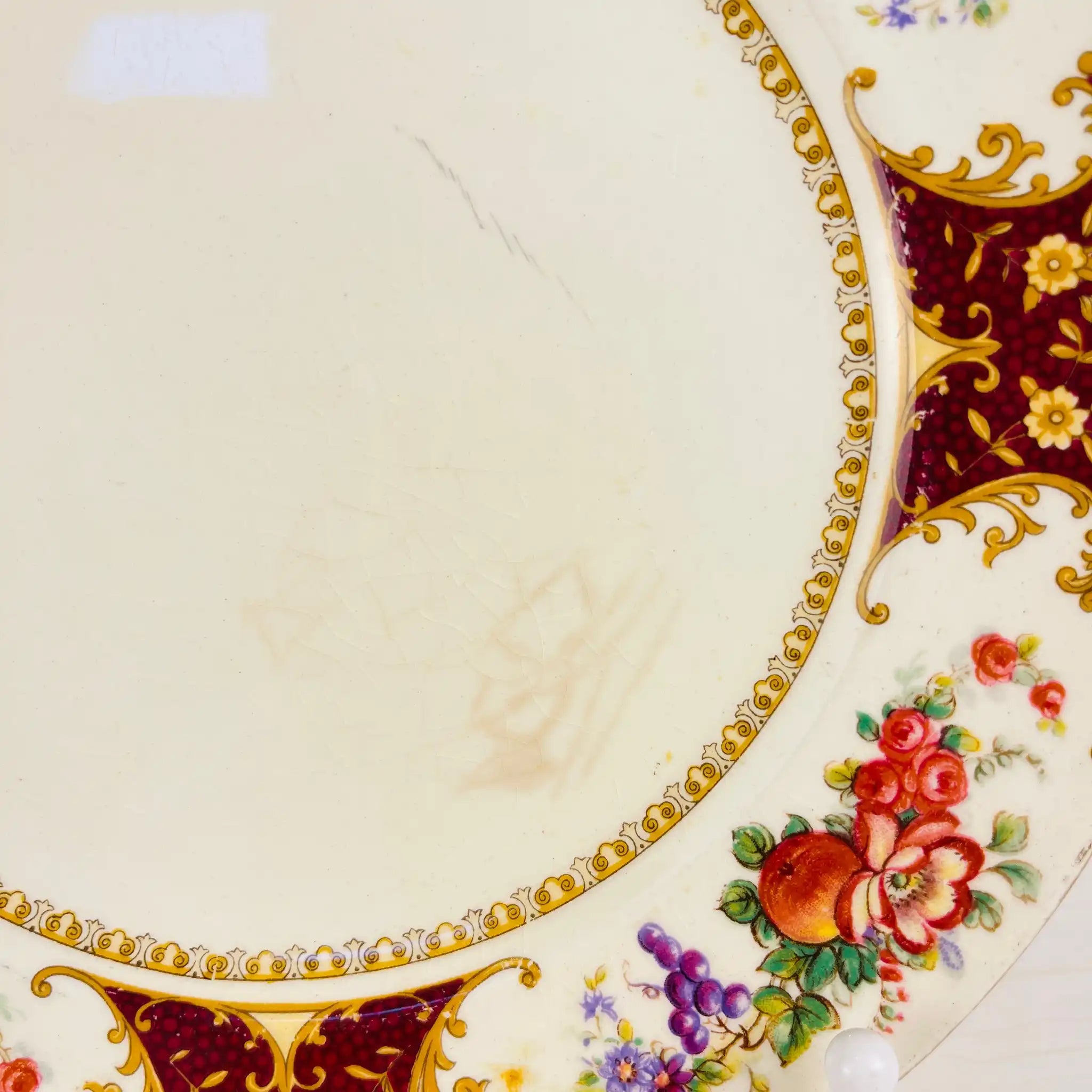 Vintage Plate / Sampson Bridgwood &amp; Son / UK