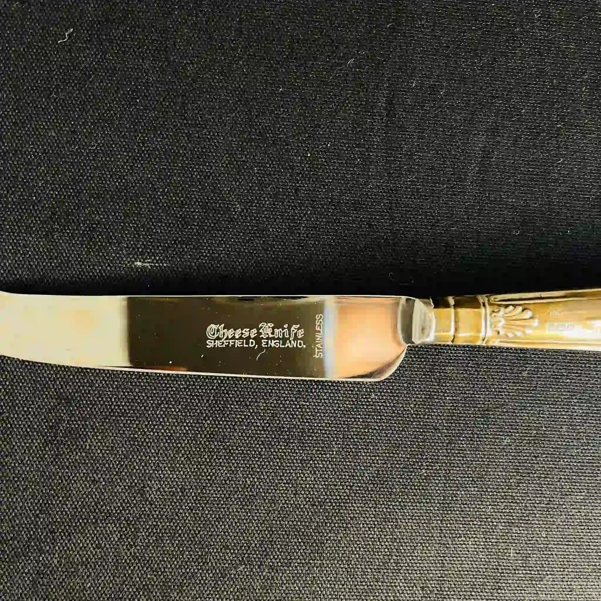 [Antique] Collection of 8 knives and 21 forks with silver handles and copper blades /