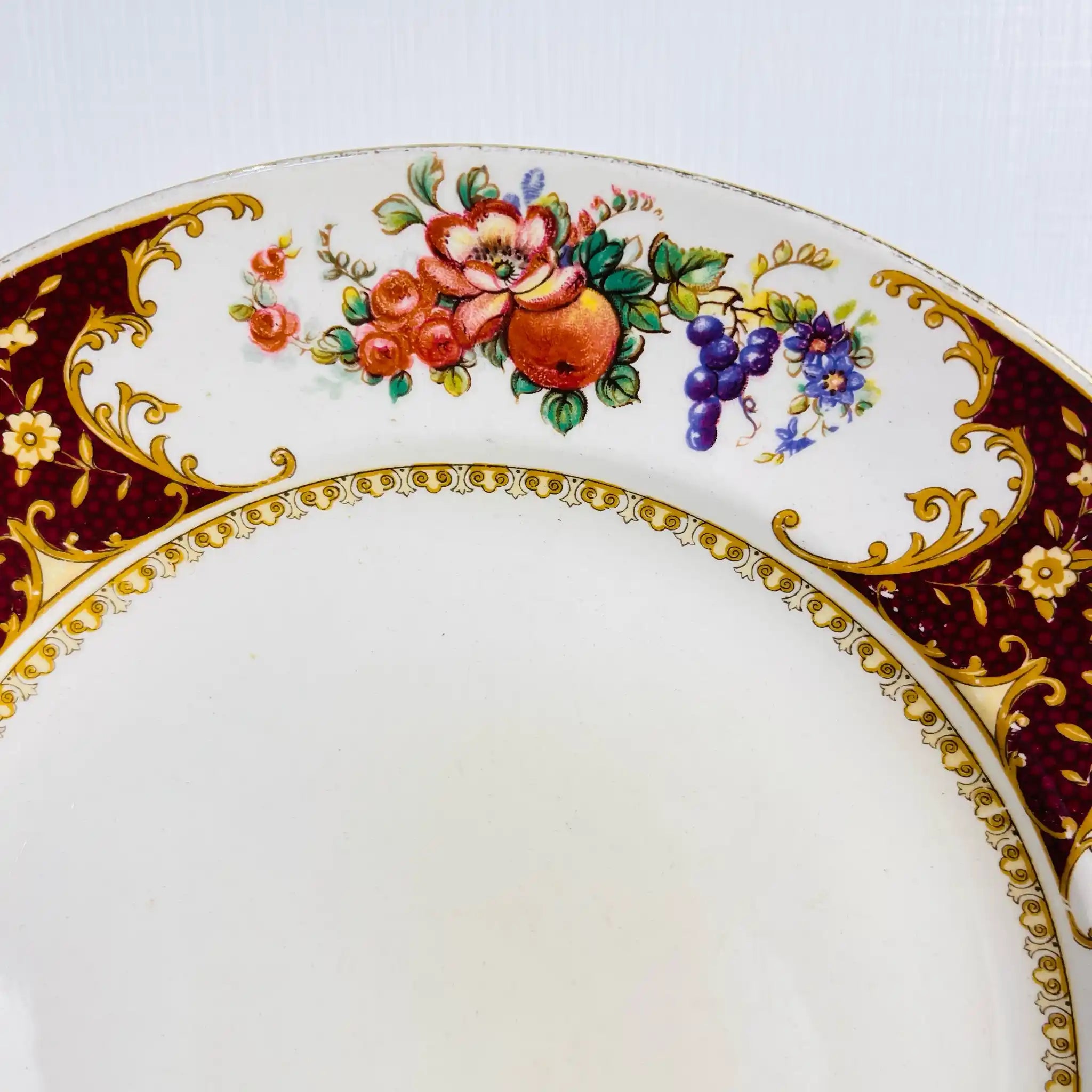 Vintage Plate / Sampson Bridgwood &amp; Son / UK