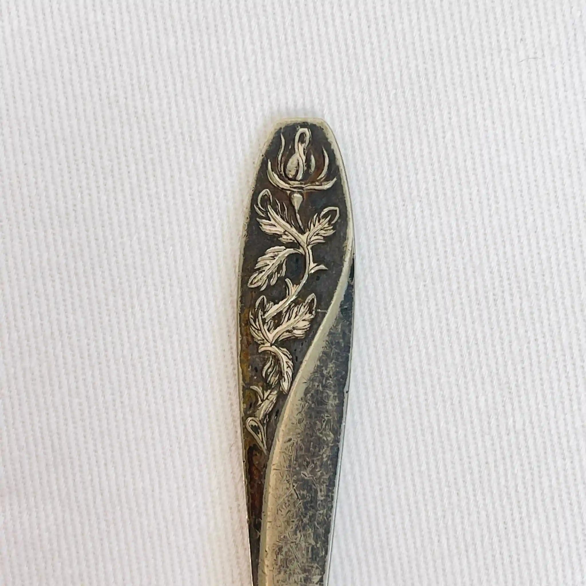 【アンティーク】 銀製スプーン