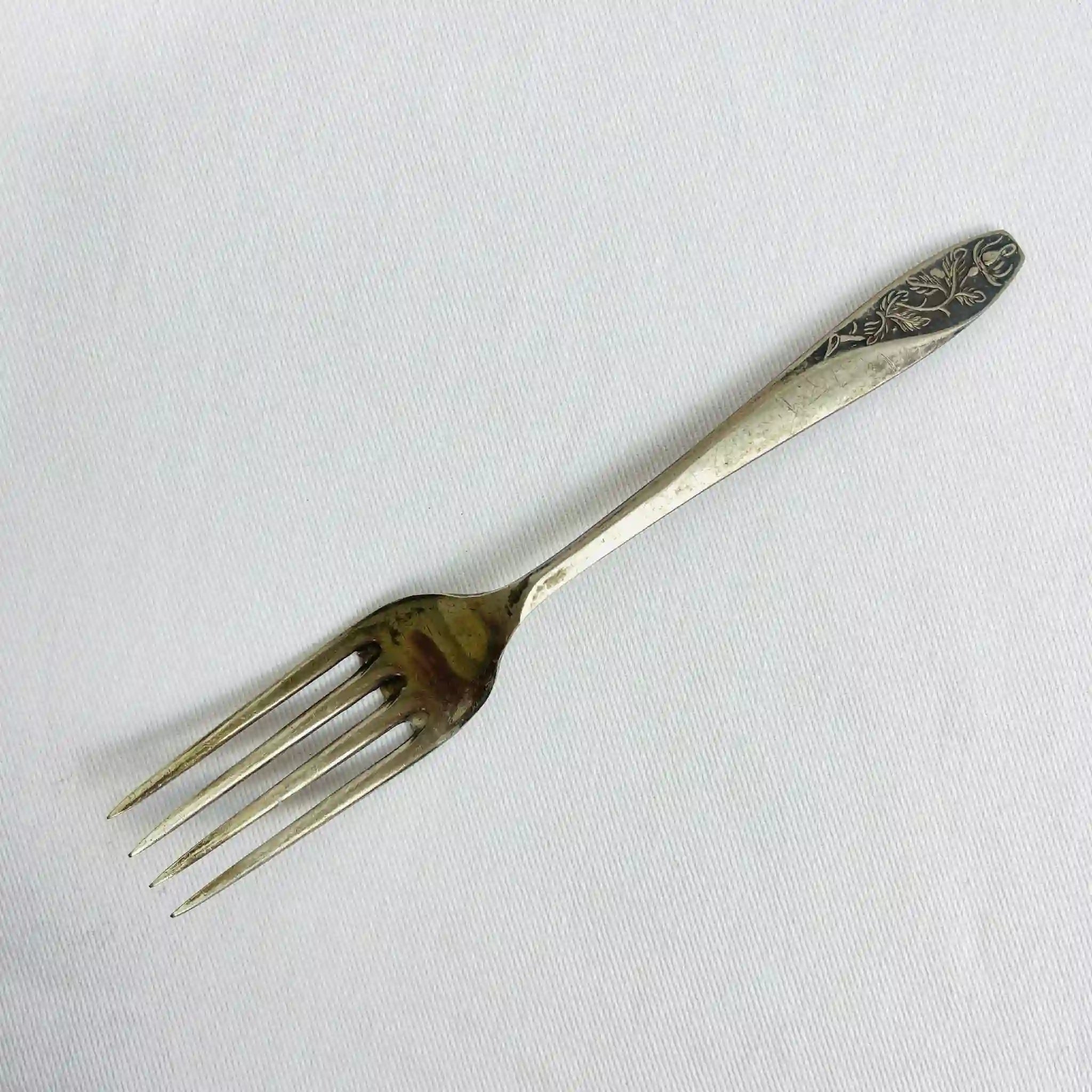 【アンティーク】 銀製フォーク