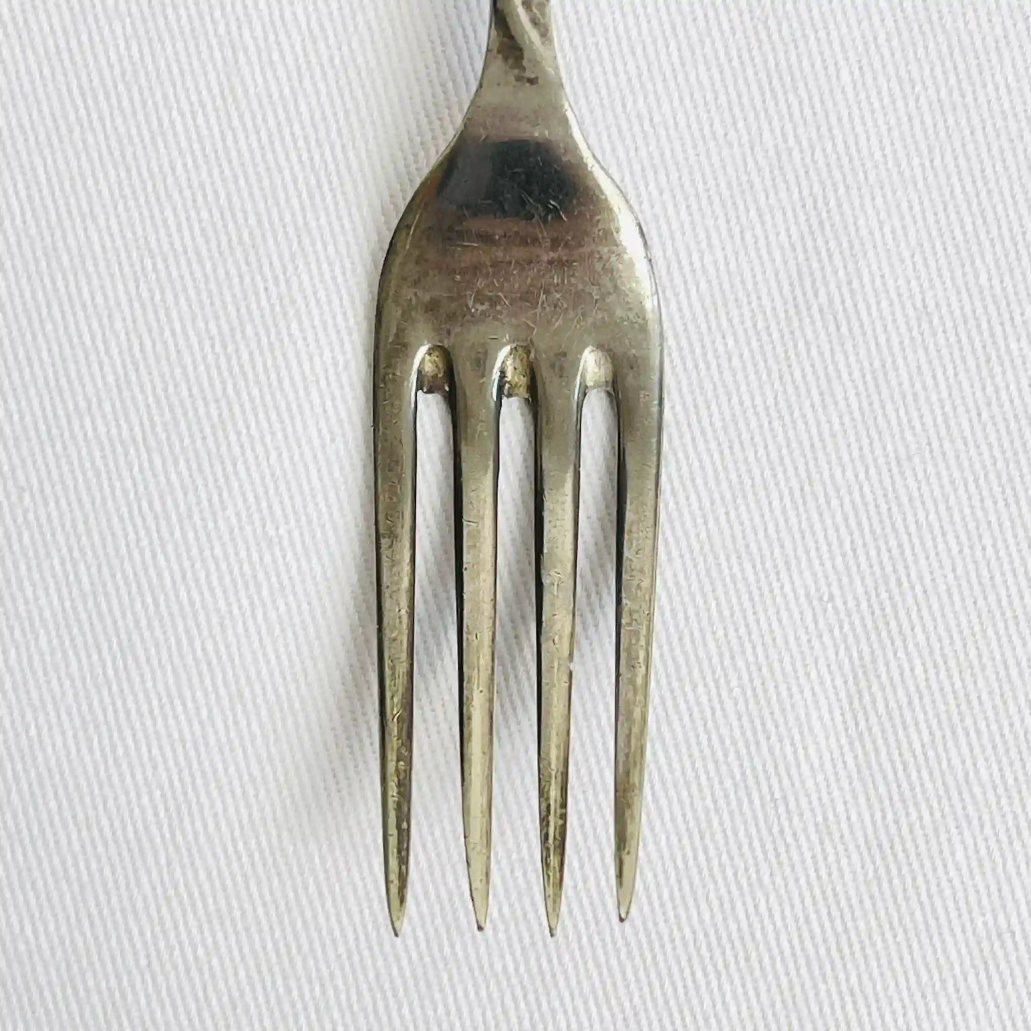 【アンティーク】 銀製フォーク