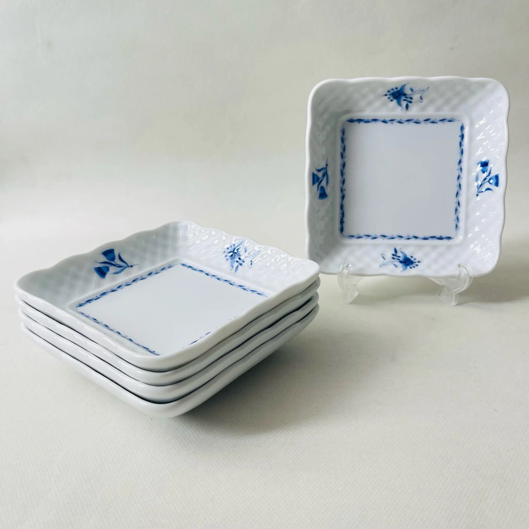 【リユース】 大皿＋中皿5P / NARUMI / 未使用　箱あり