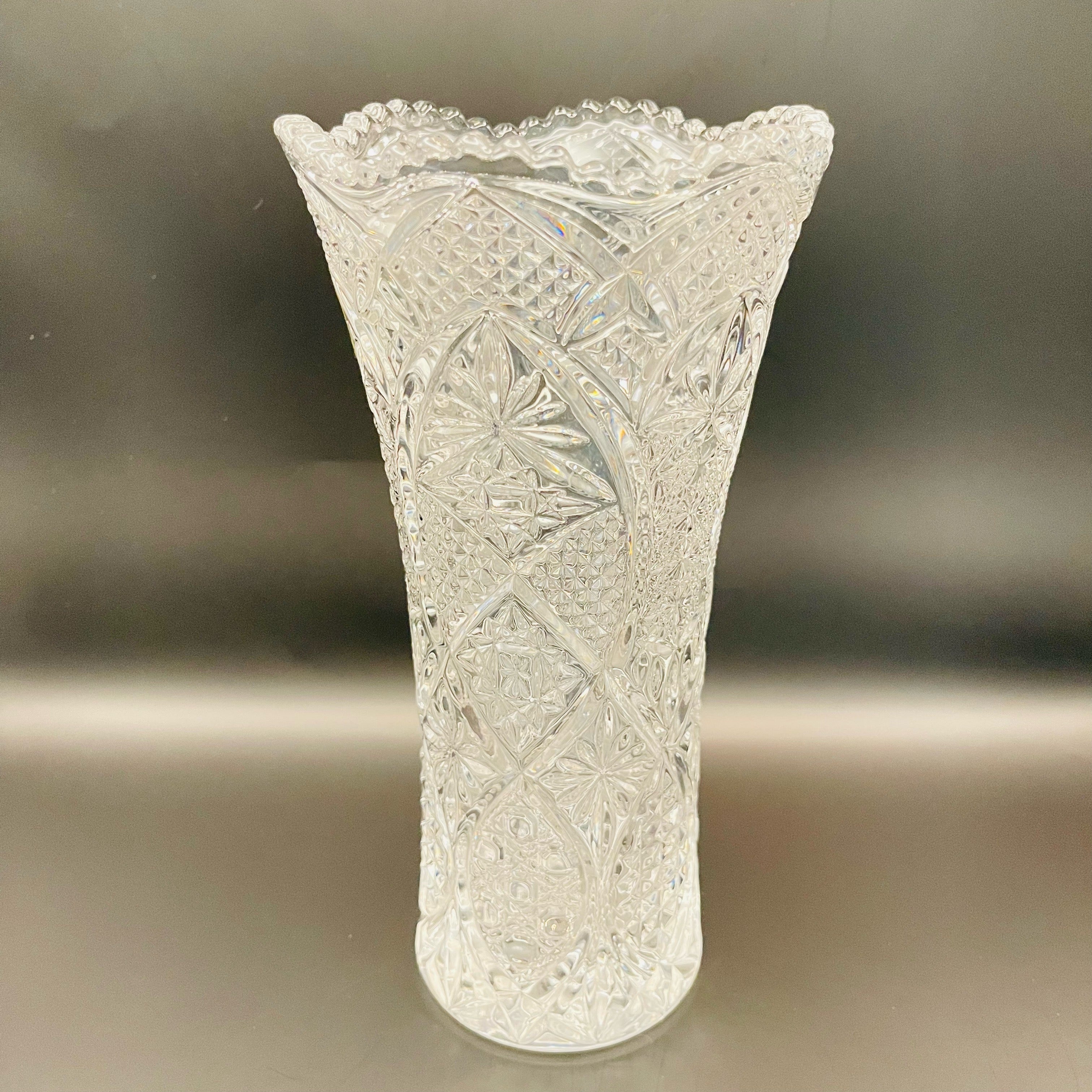 【リユース】 フラワーベース(花瓶) / ADERIA(アデリア) / 未使用,箱あり / 箱付き