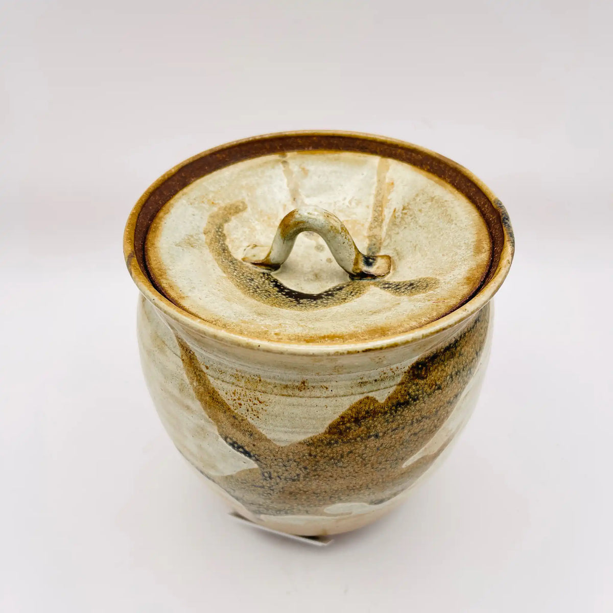 水差し(壺) / 木箱あり,未使用,生成り,和モダン,茶道 / [骨董品