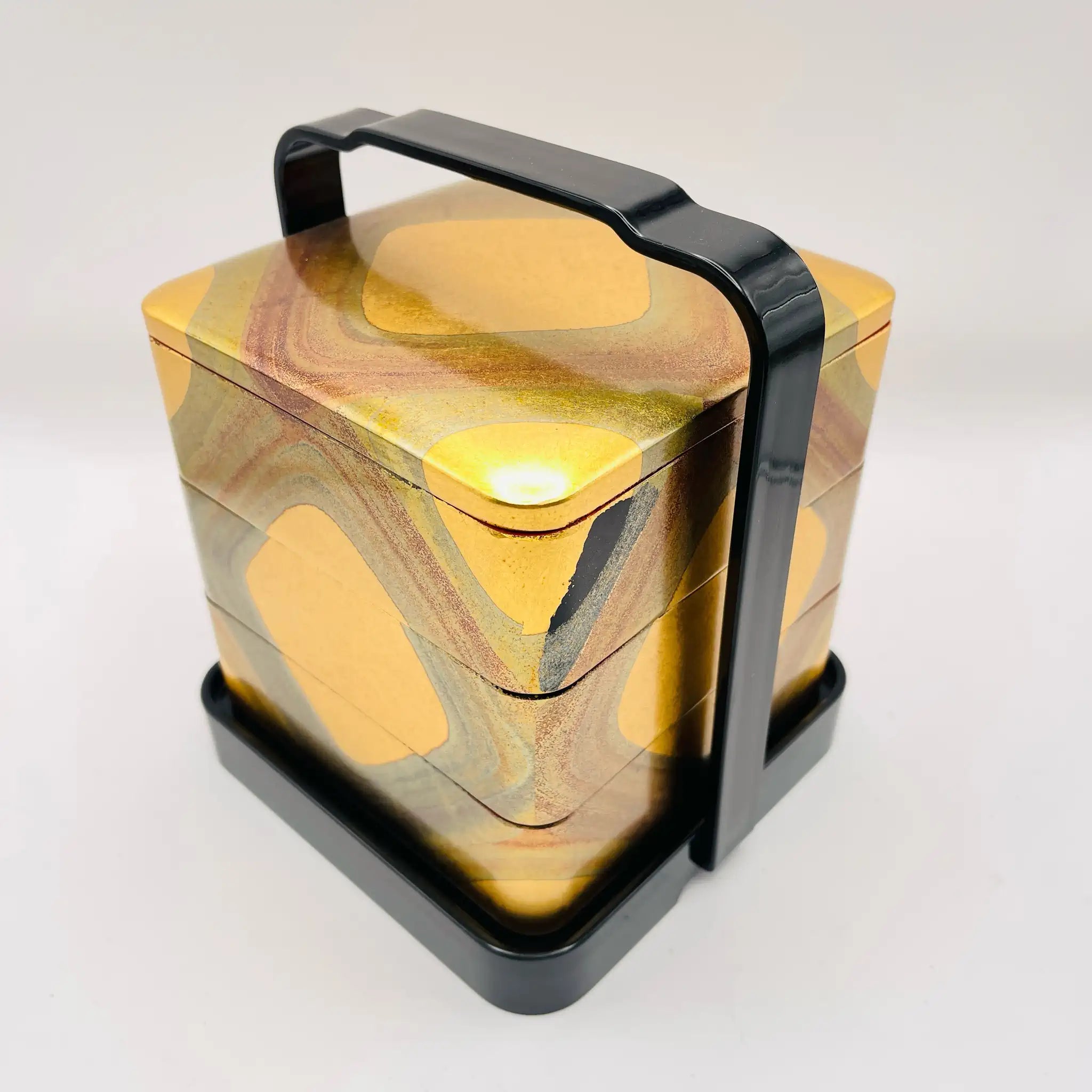 【リユース】 重箱 / 金沢箔工芸