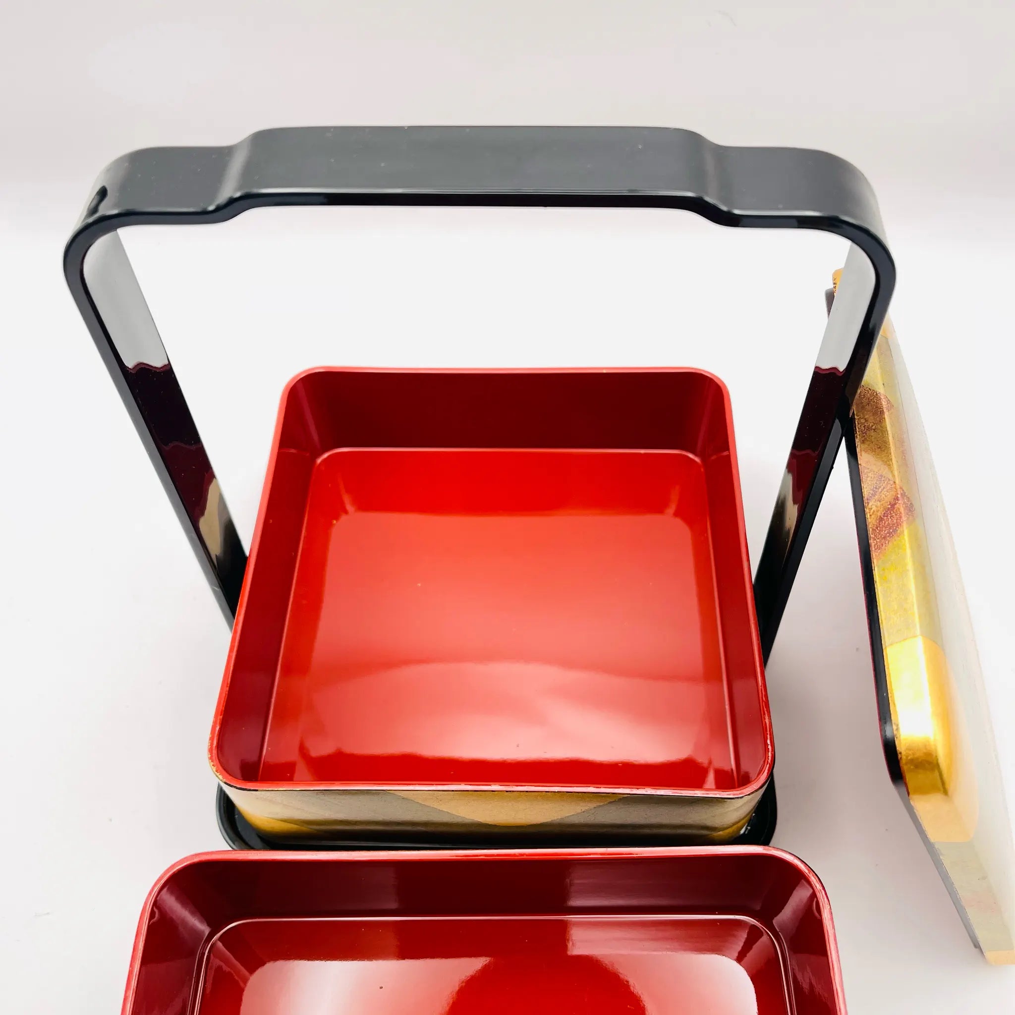 【リユース】 重箱 / 金沢箔工芸