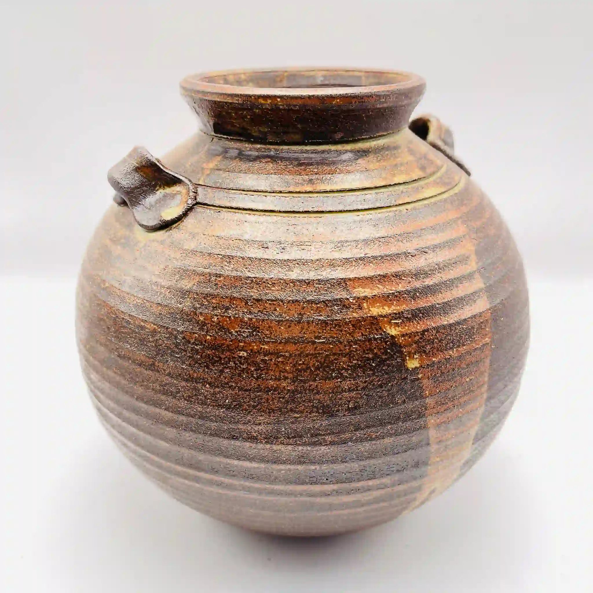 【骨董品】 花瓶 / 半右衛門窯 / 志野焼