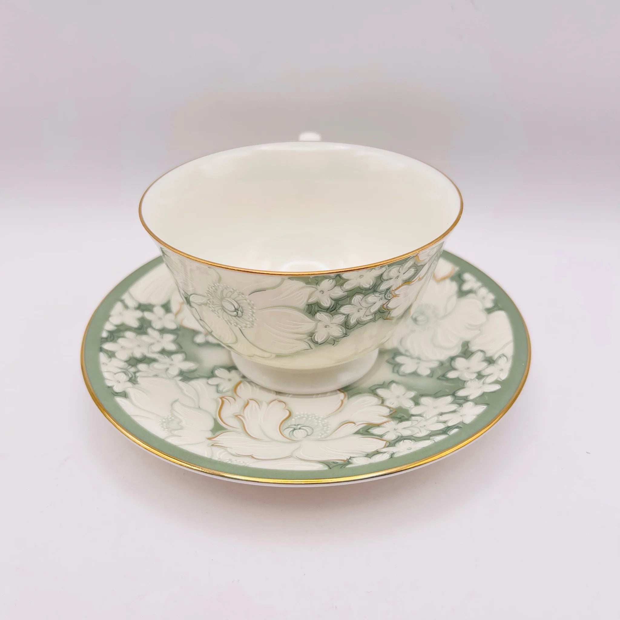 【リユース】 ティーカップセット　2P / NARUMI(ナルミ) / Fine China / 箱付き