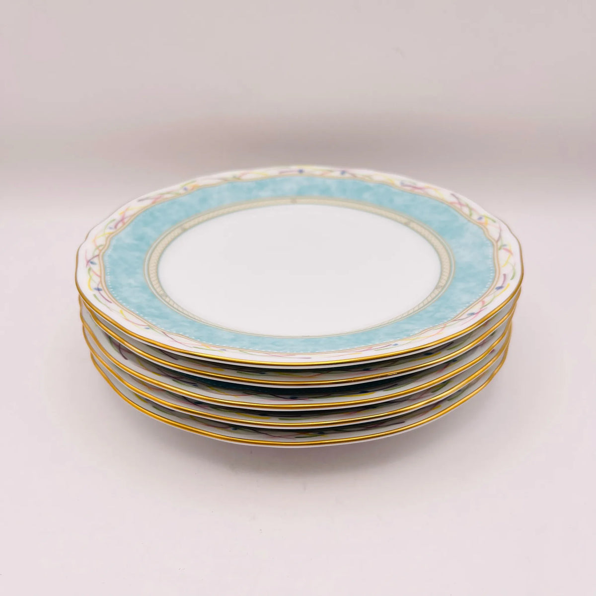 新品　美品未使用　Noritake ハナレイクノリタケ　箱付き Noritake (ノリタケ) / プレート(皿) 5P / 華麗句(ハナレイク) / 1990