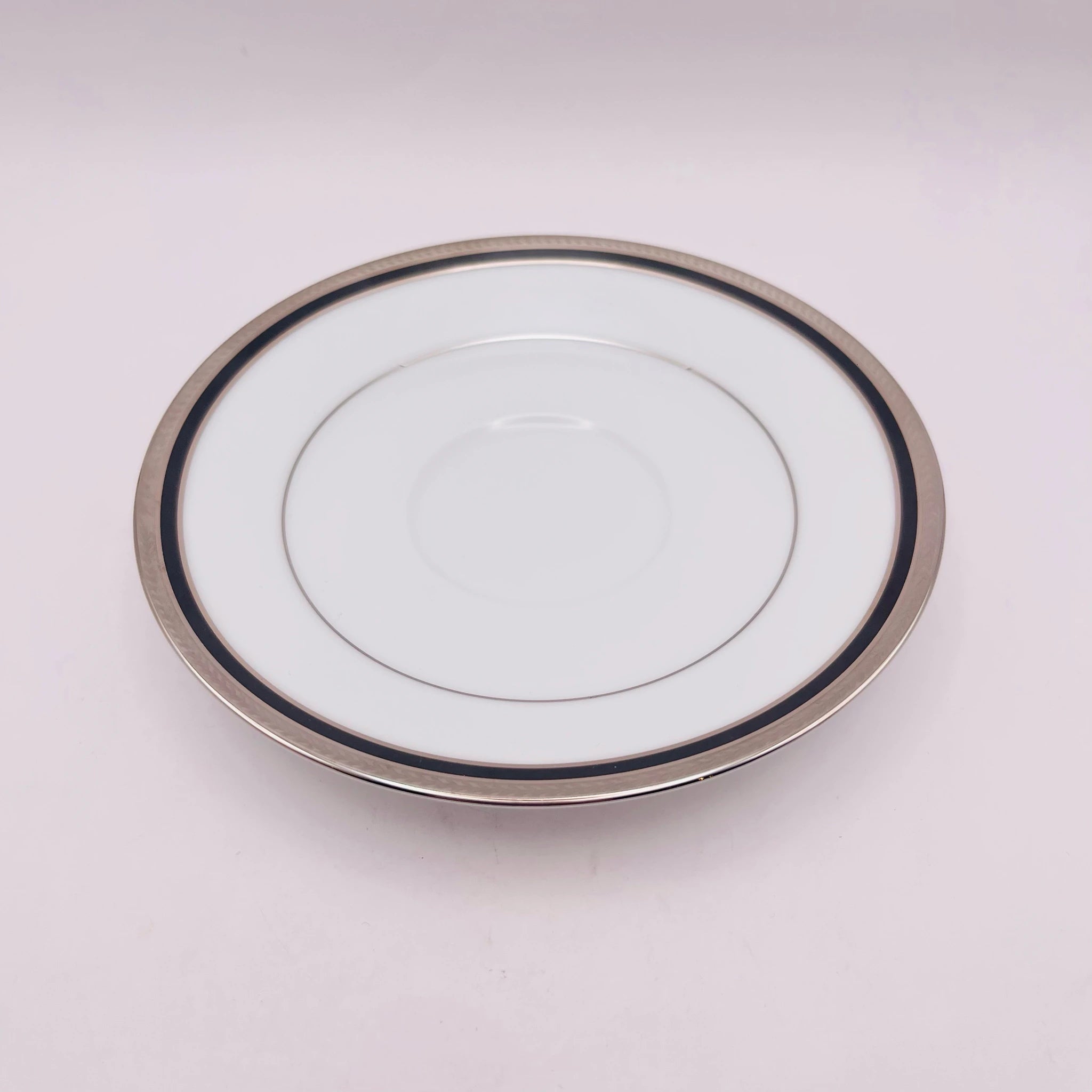 【リユース】 ティーカップ・プレート 5P / Noritake(ノリタケ) / TOORAK NOIR(トゥーラックノワール) / ファインポーセレン