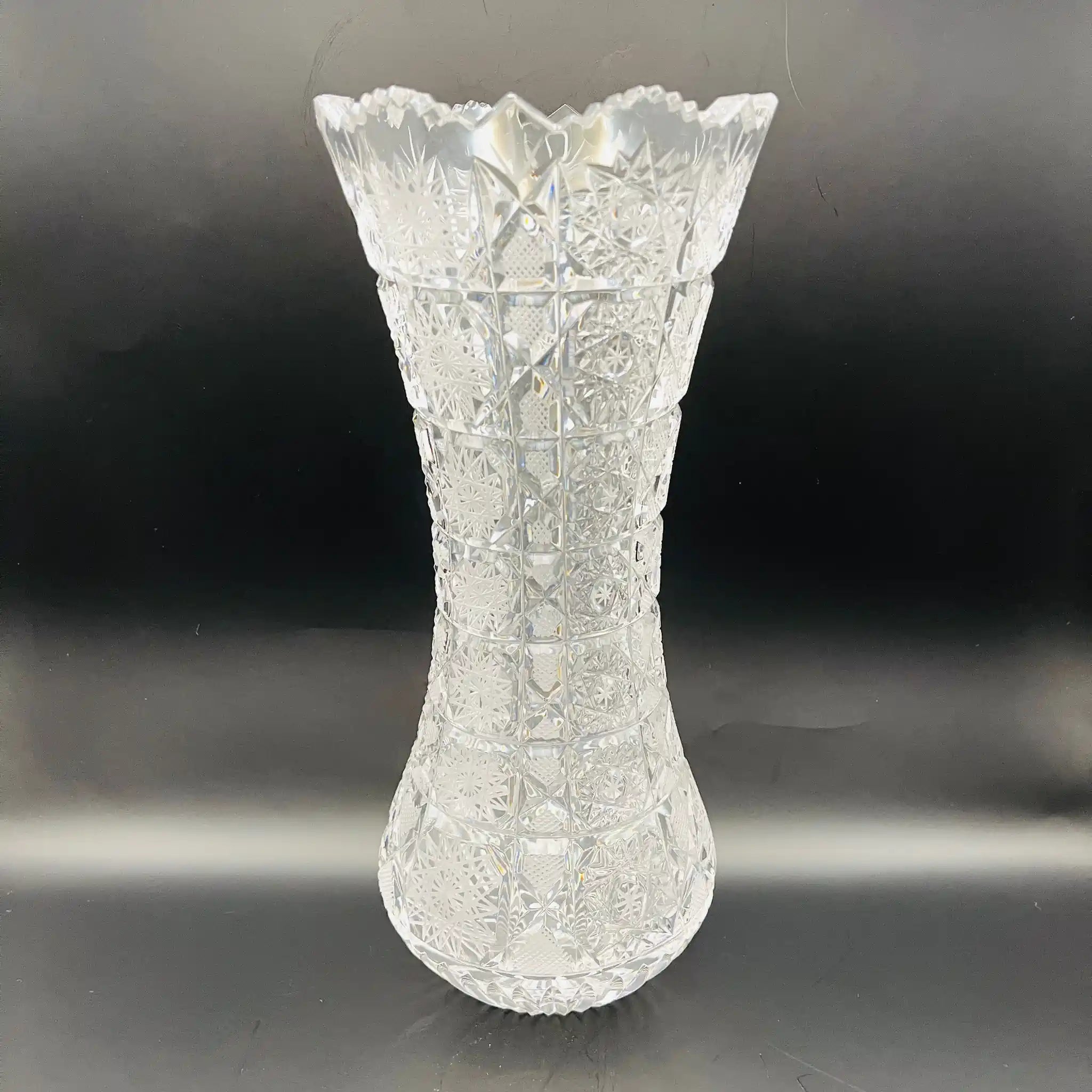 【リユース】 フラワーベース(花瓶) / カメイガラス / シュバリエ / 未使用,箱あり / 箱付き