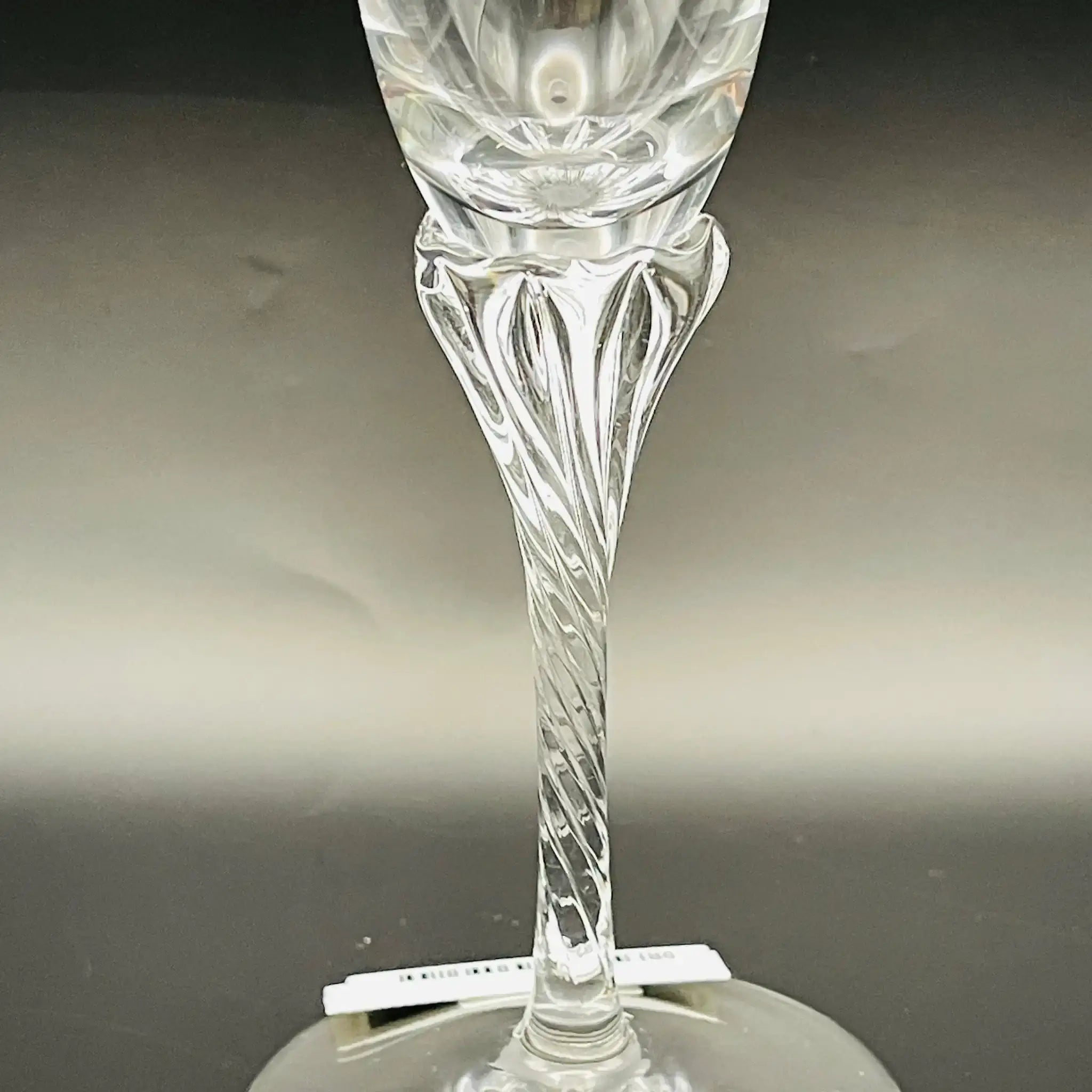 [Reused] Toyo Sasaki Glass Champagne Glass Set of 4, Unused 