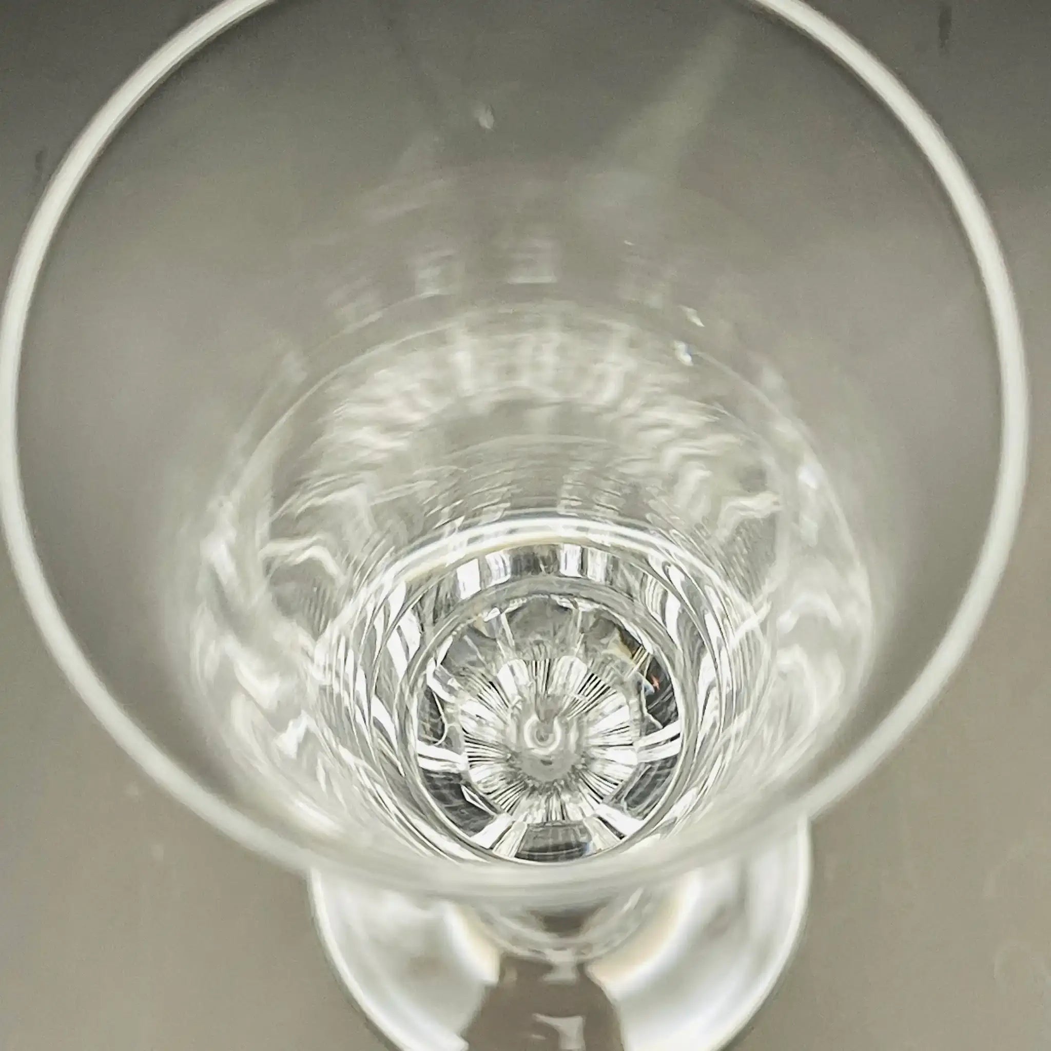 [Reused] Toyo Sasaki Glass Champagne Glass Set of 4, Unused 