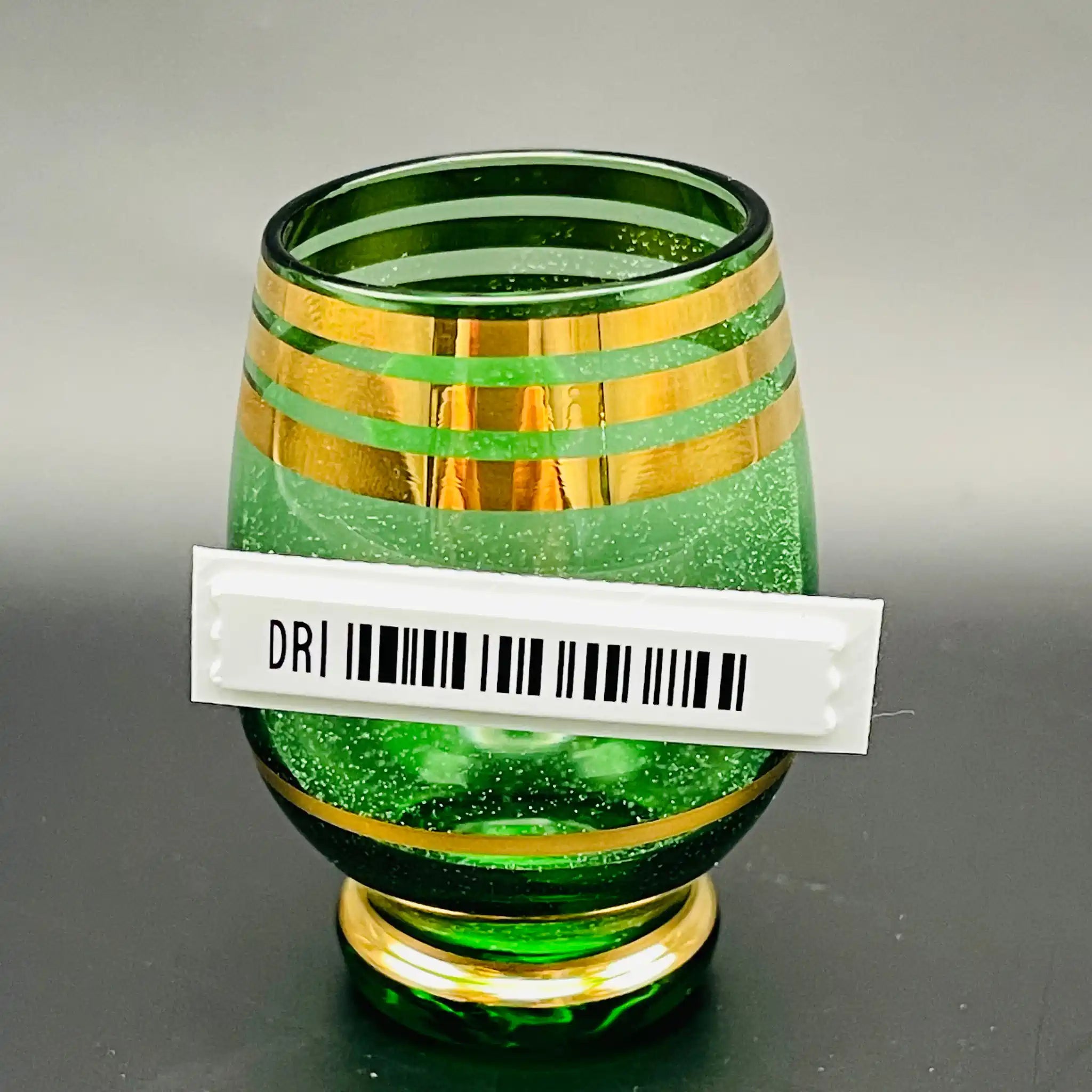 【リユース】 グラス 6P / BOHEMIA Cristal(ボヘミア クリスタル) / チェコ / 未使用,箱あり / 箱付き