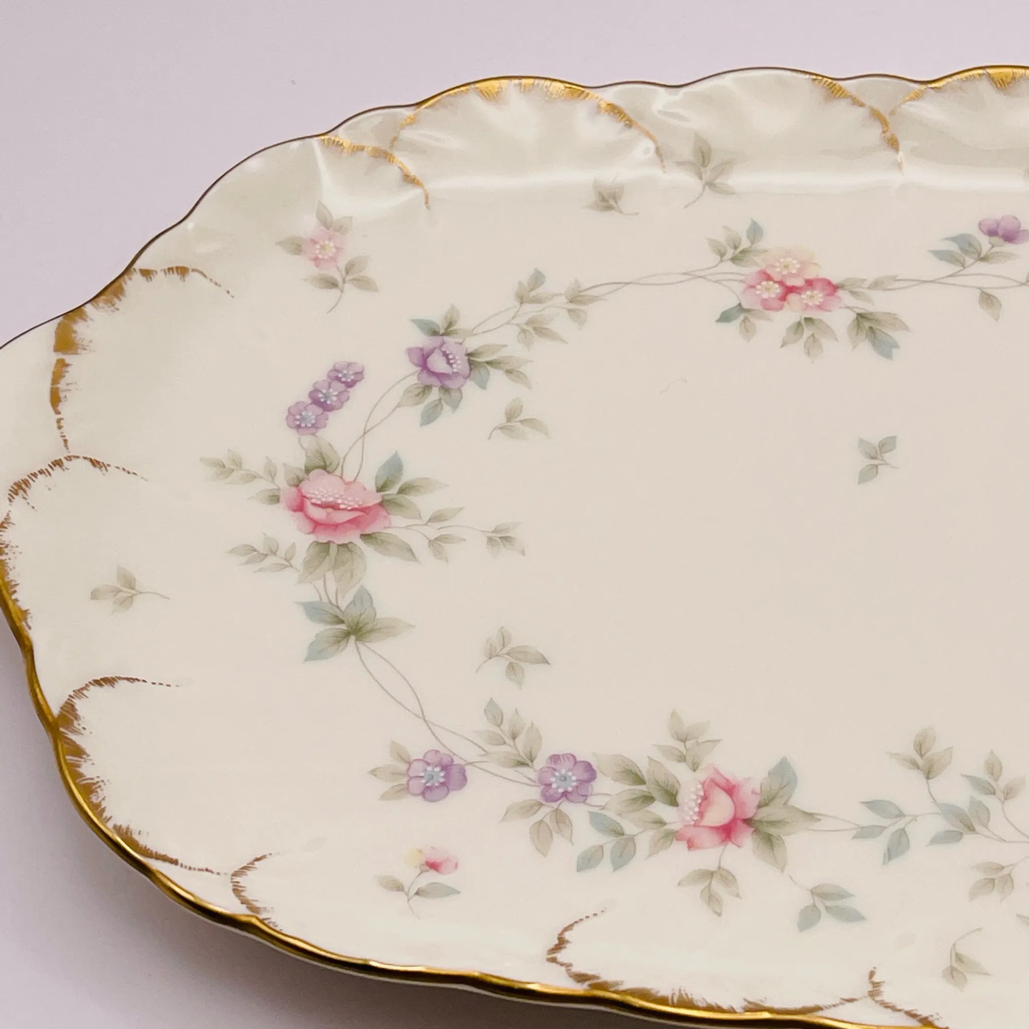 【リユース】 長皿 / NARUMI / HELIOS(ヘリオス) / Bone China / 未使用