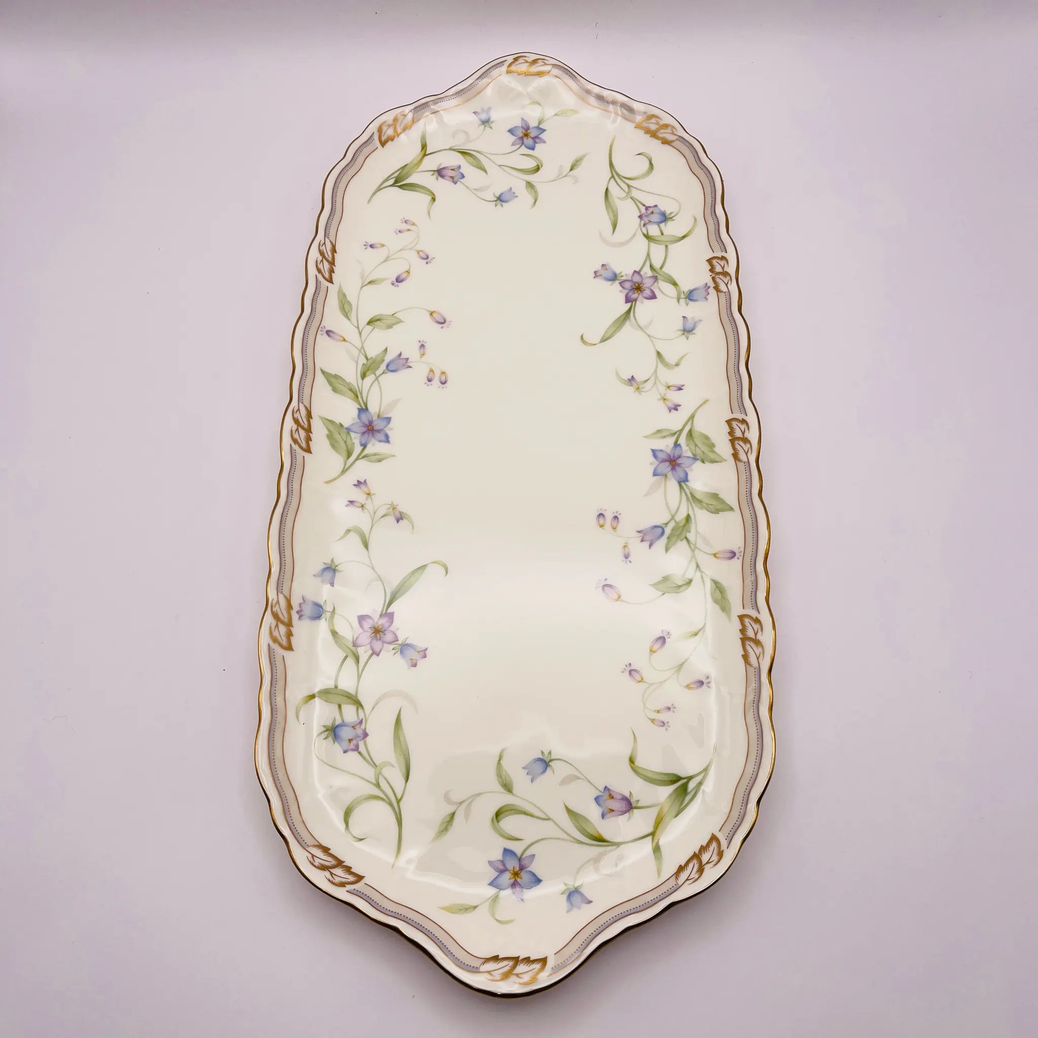 【リユース】 長皿 / NARUMI / HELIOS(ヘリオス) / Bone China / 未使用